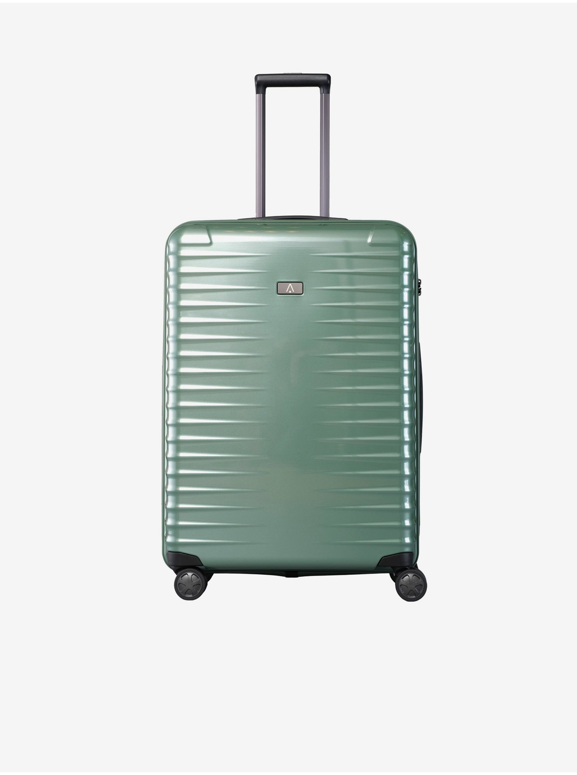 Levně Zelený cestovní kufr Titan Litron L