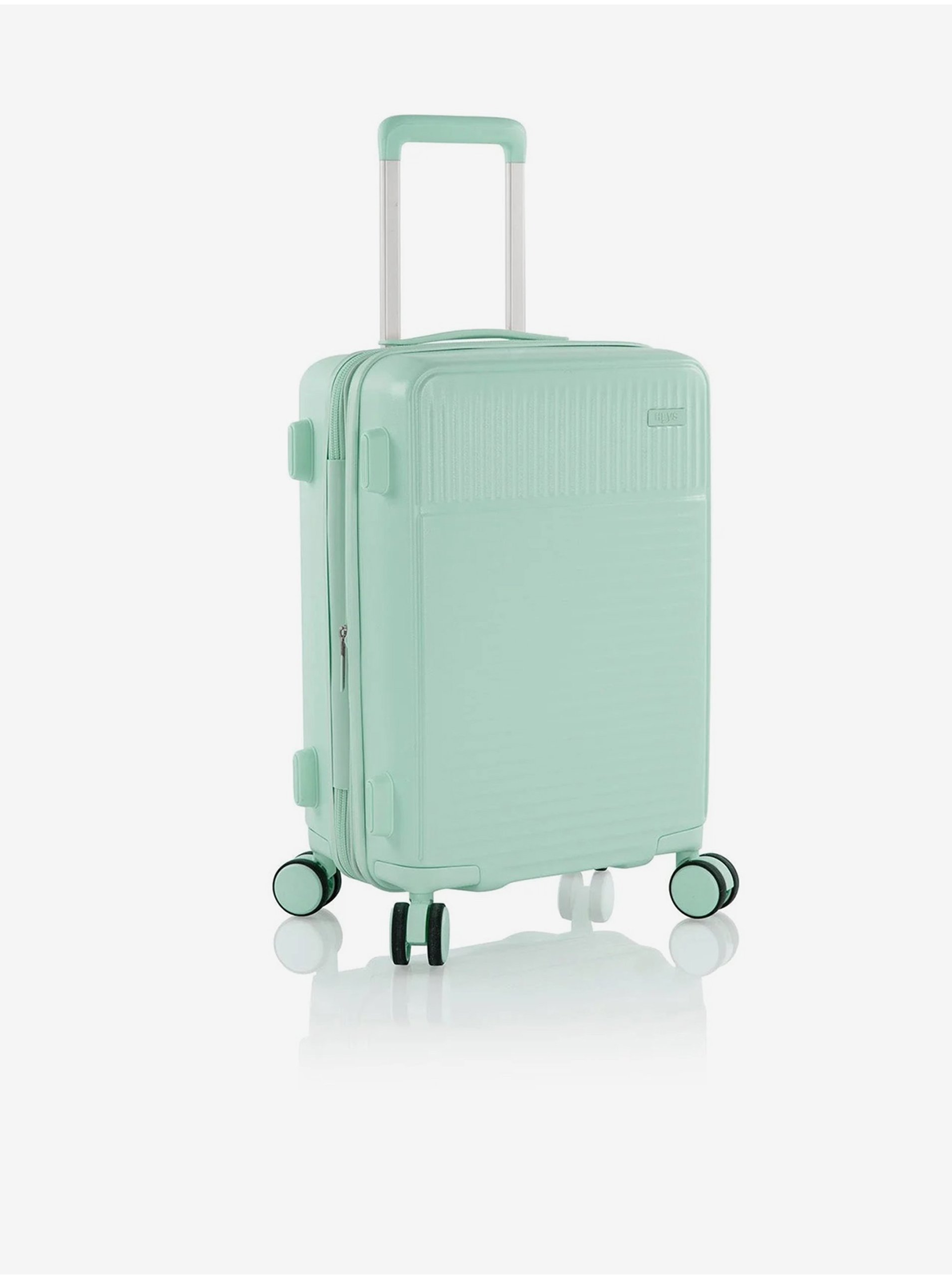 Levně Světle zelený cestovní kufr Heys Pastel S
