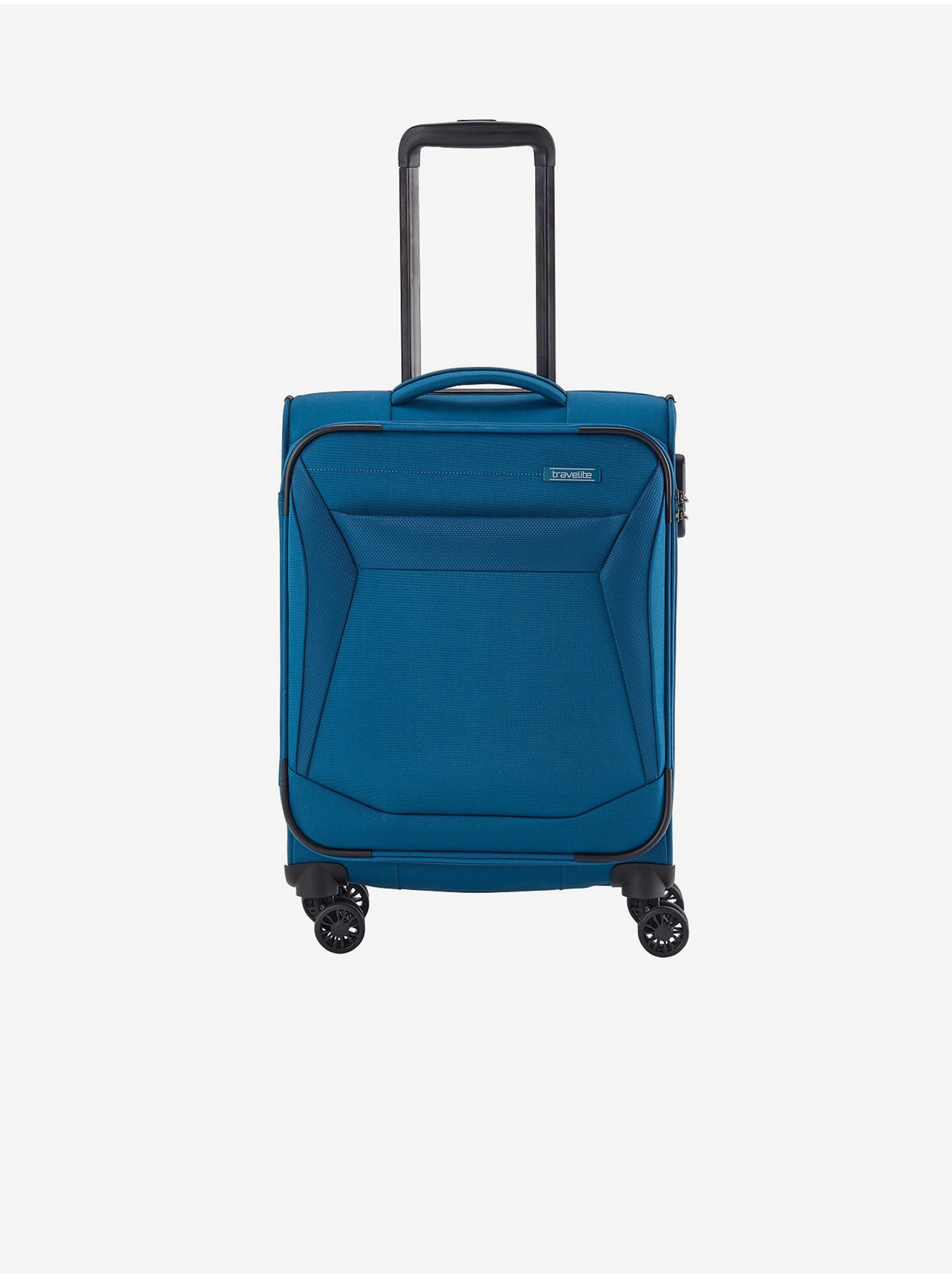 Levně Modrý cestovní kufr Travelite Chios S