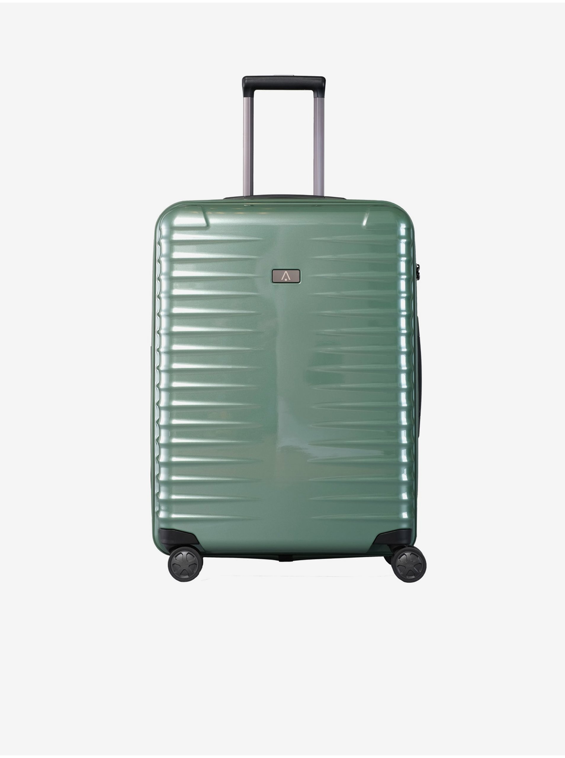 Levně Zelený cestovní kufr Titan Litron M