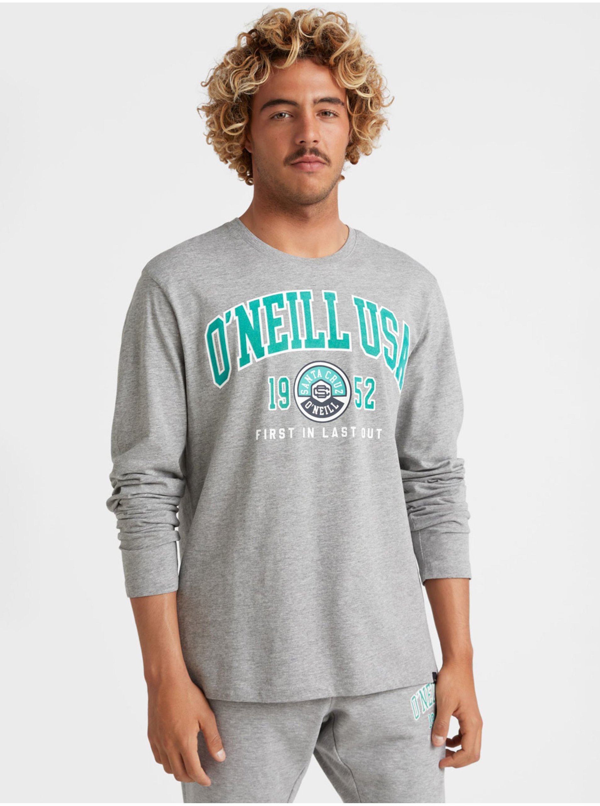 E-shop Šedé pánské tričko O'Neill State