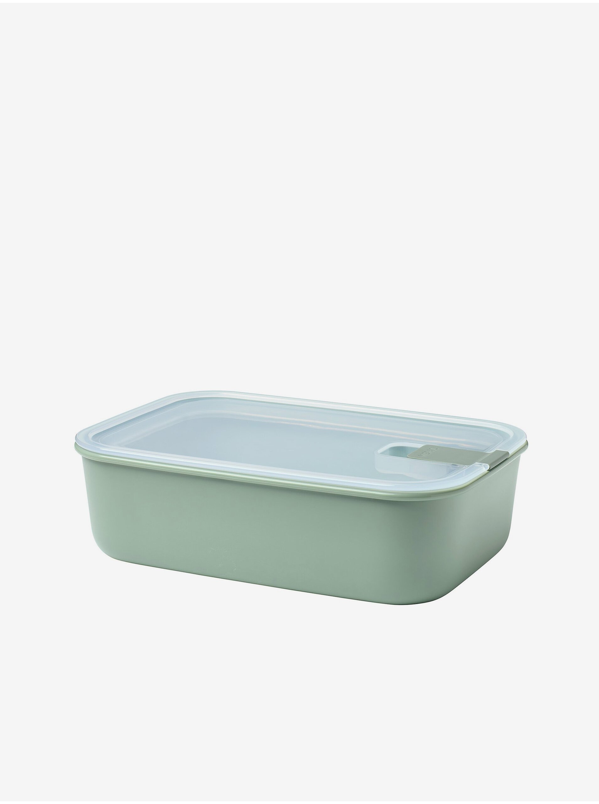 Levně Světle zelený úložný box na potraviny Mepal EasyClip1500 ml