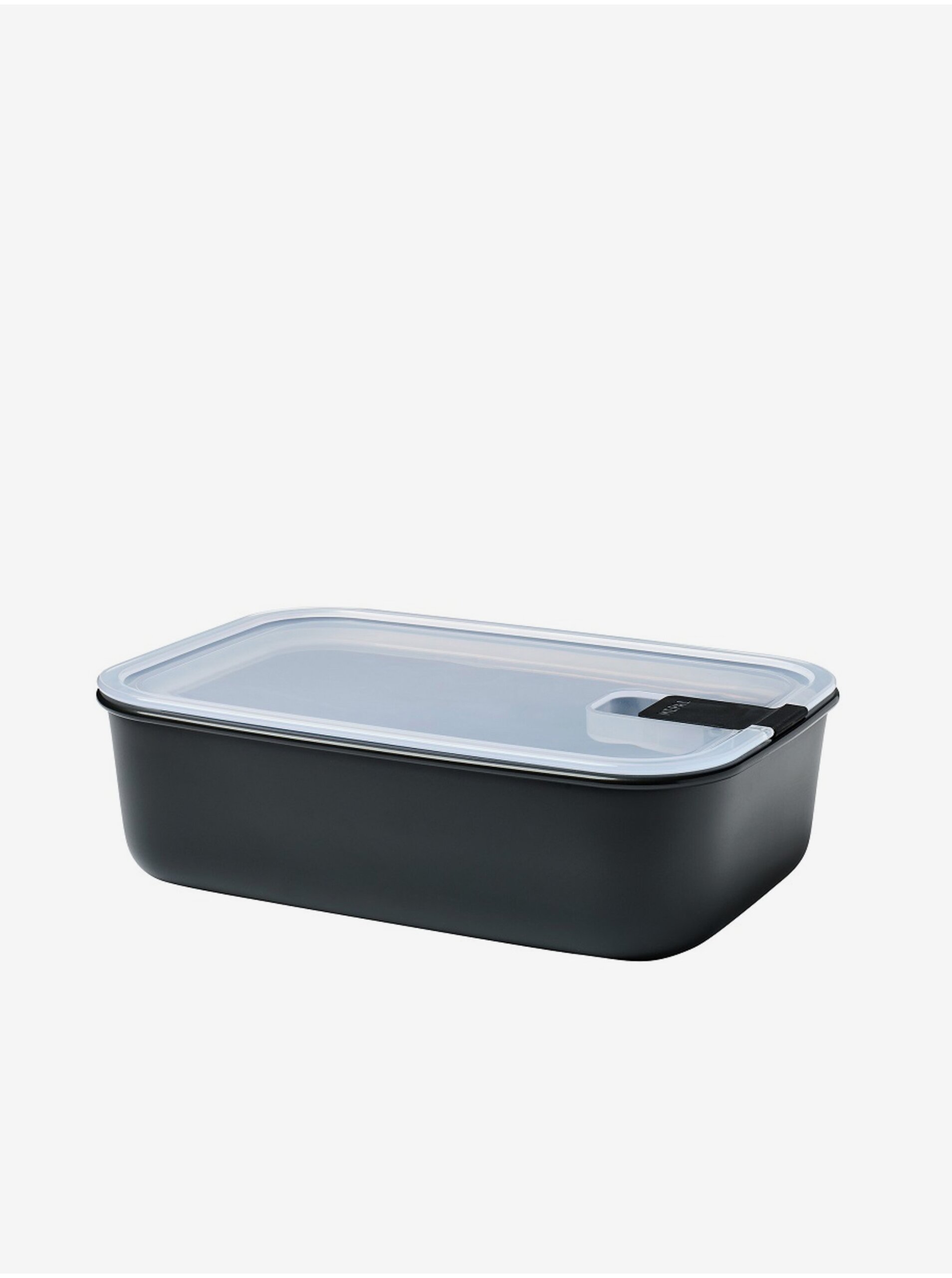 Levně Černý úložný box na potraviny Mepal EasyClip 1500 ml