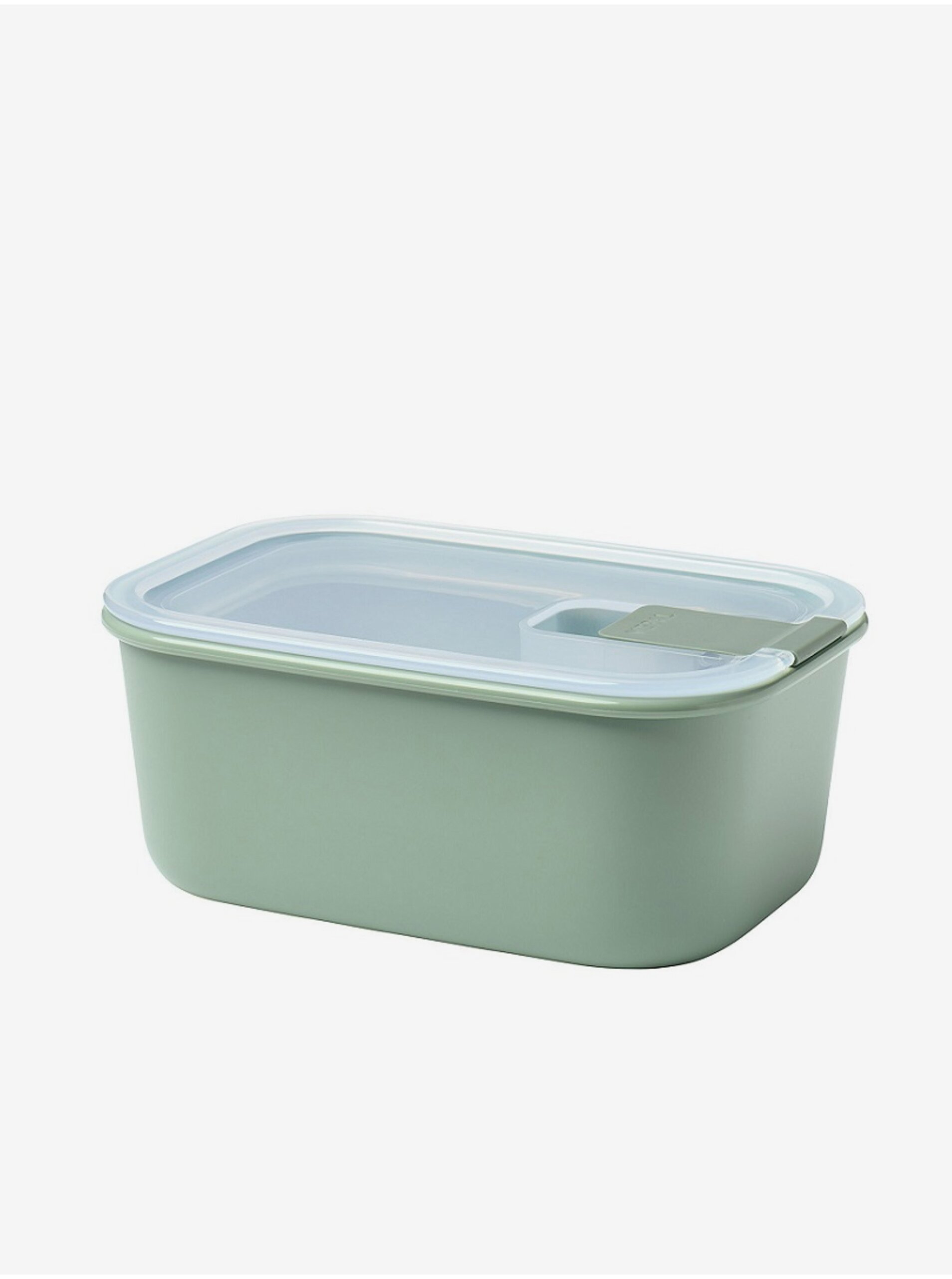 Levně Světle zelený úložný box na potraviny Mepal EasyClip Nordic Sage 700 ml