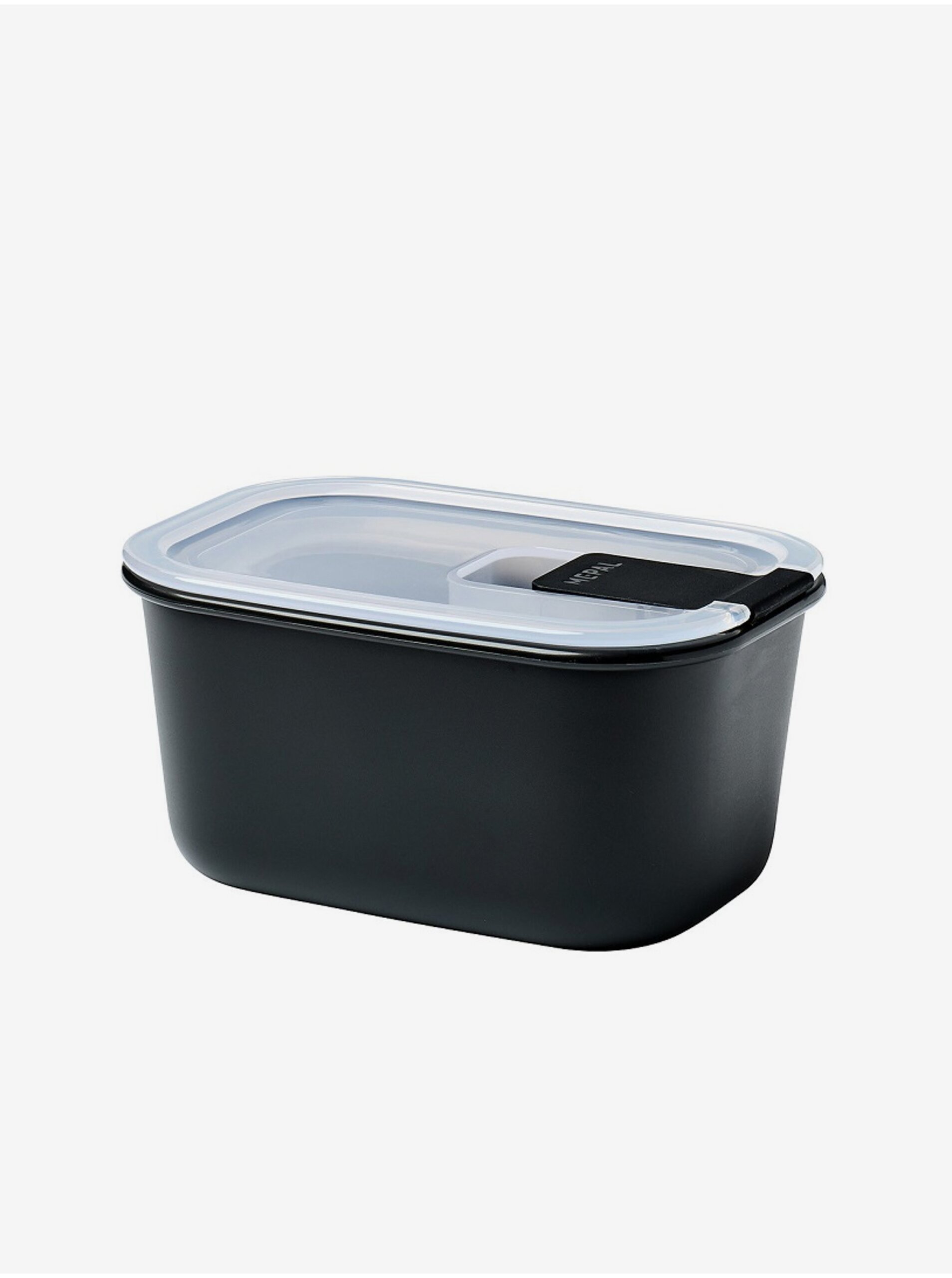 Levně Černý úložný box na potraviny Mepal EasyClip 450 ml