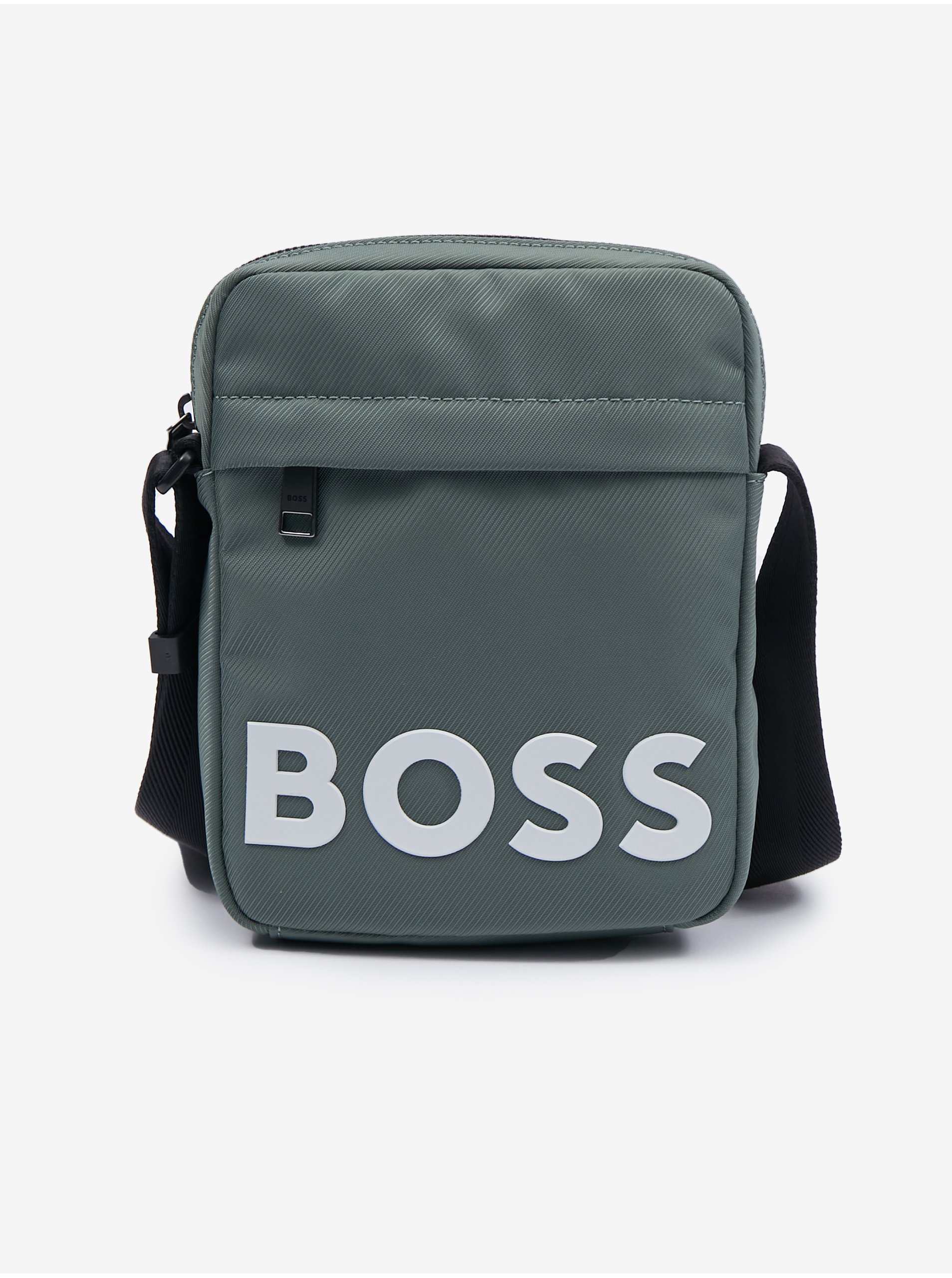 Levně Zelená pánská taška přes rameno Hugo Boss Catch 2.0