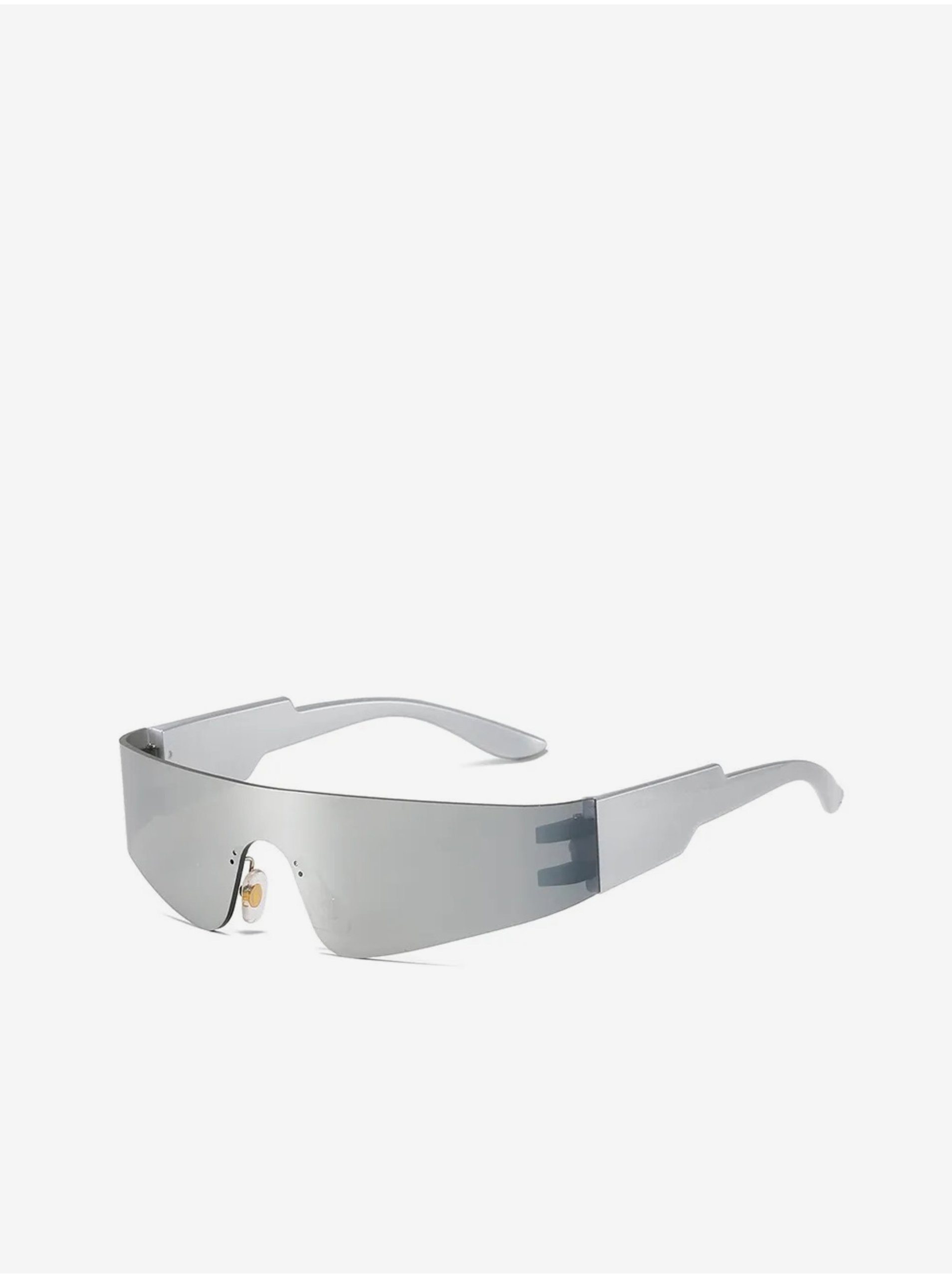 Levně Bílé unisex sluneční brýle VeyRey Ageon