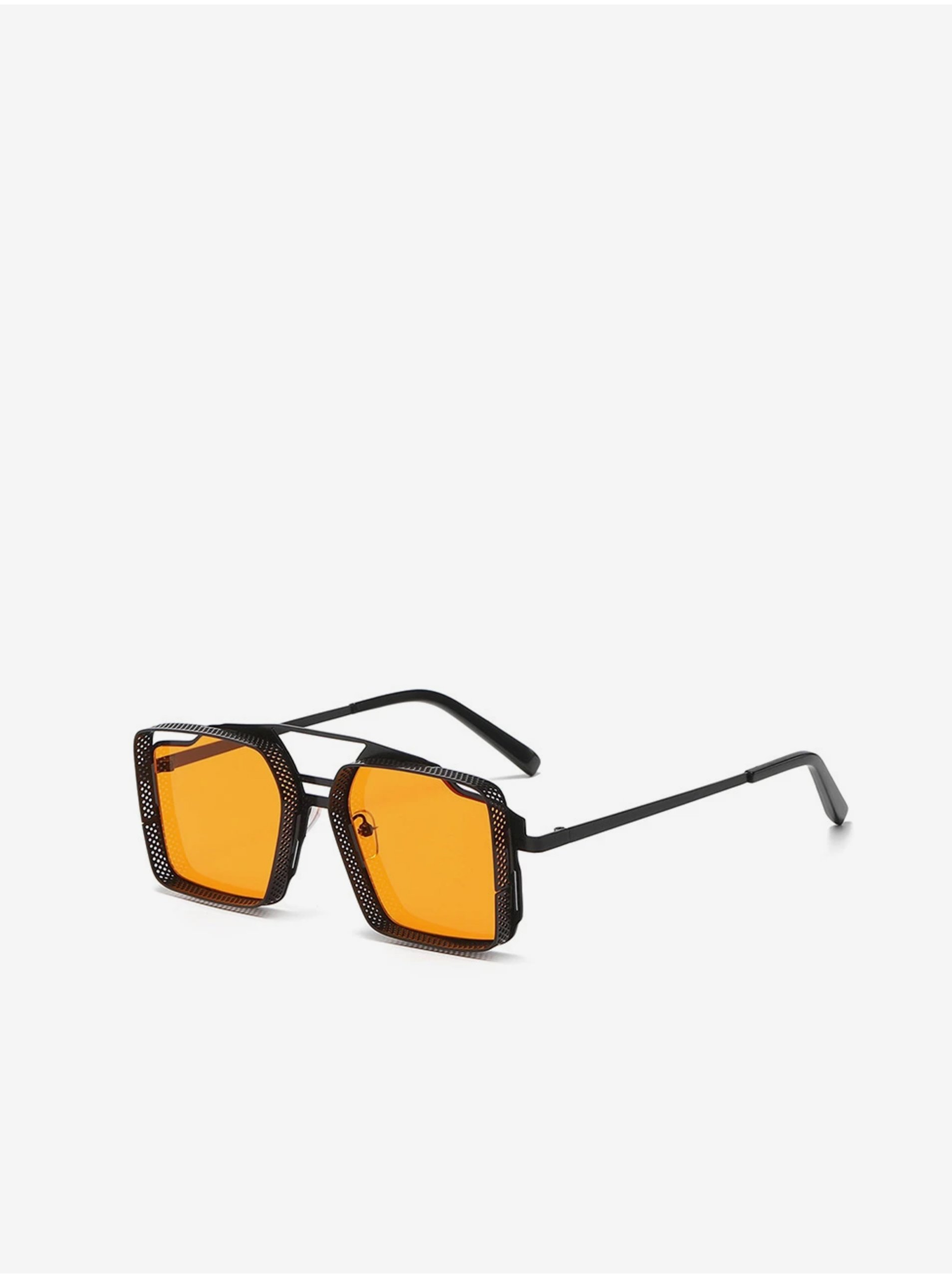 E-shop Černé unisex sluneční brýle VeyRey Steampunk Bugial
