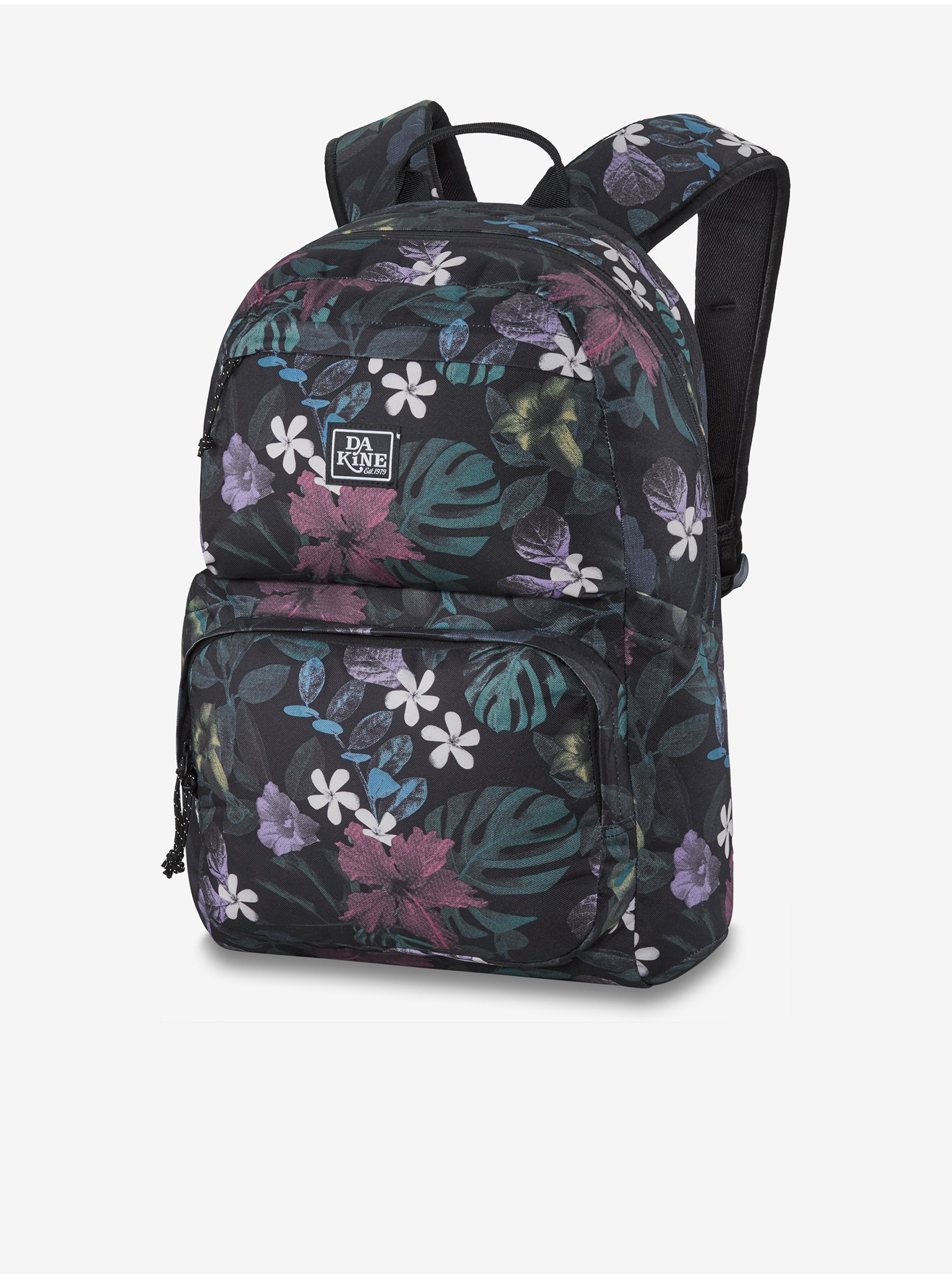 Levně Černý dámský květovaný batoh Dakine Method Backpack 25 l