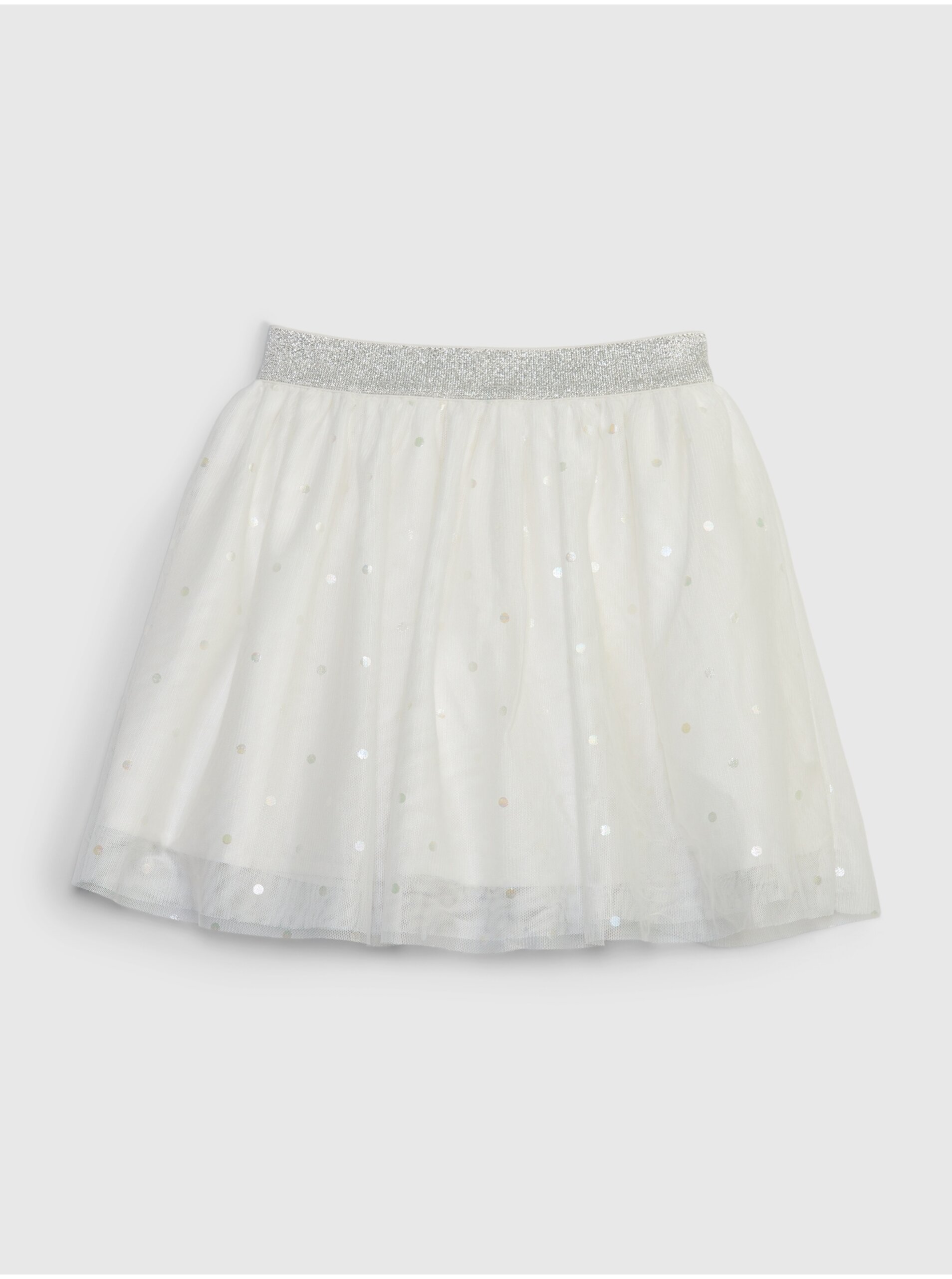 Lacno Biela dievčenská tylová sukňa Gap