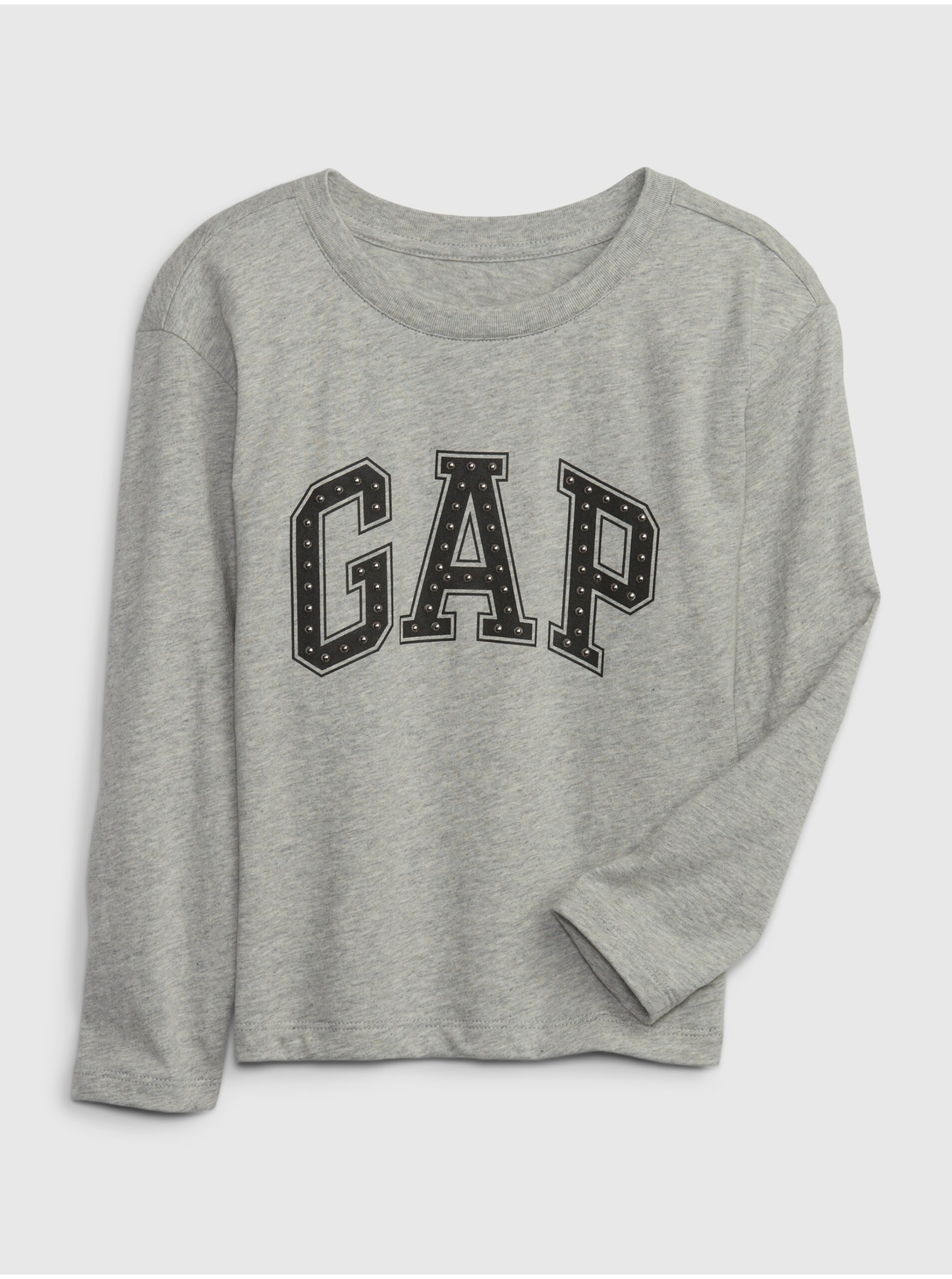 Lacno Šedé dievčenské tričko Gap