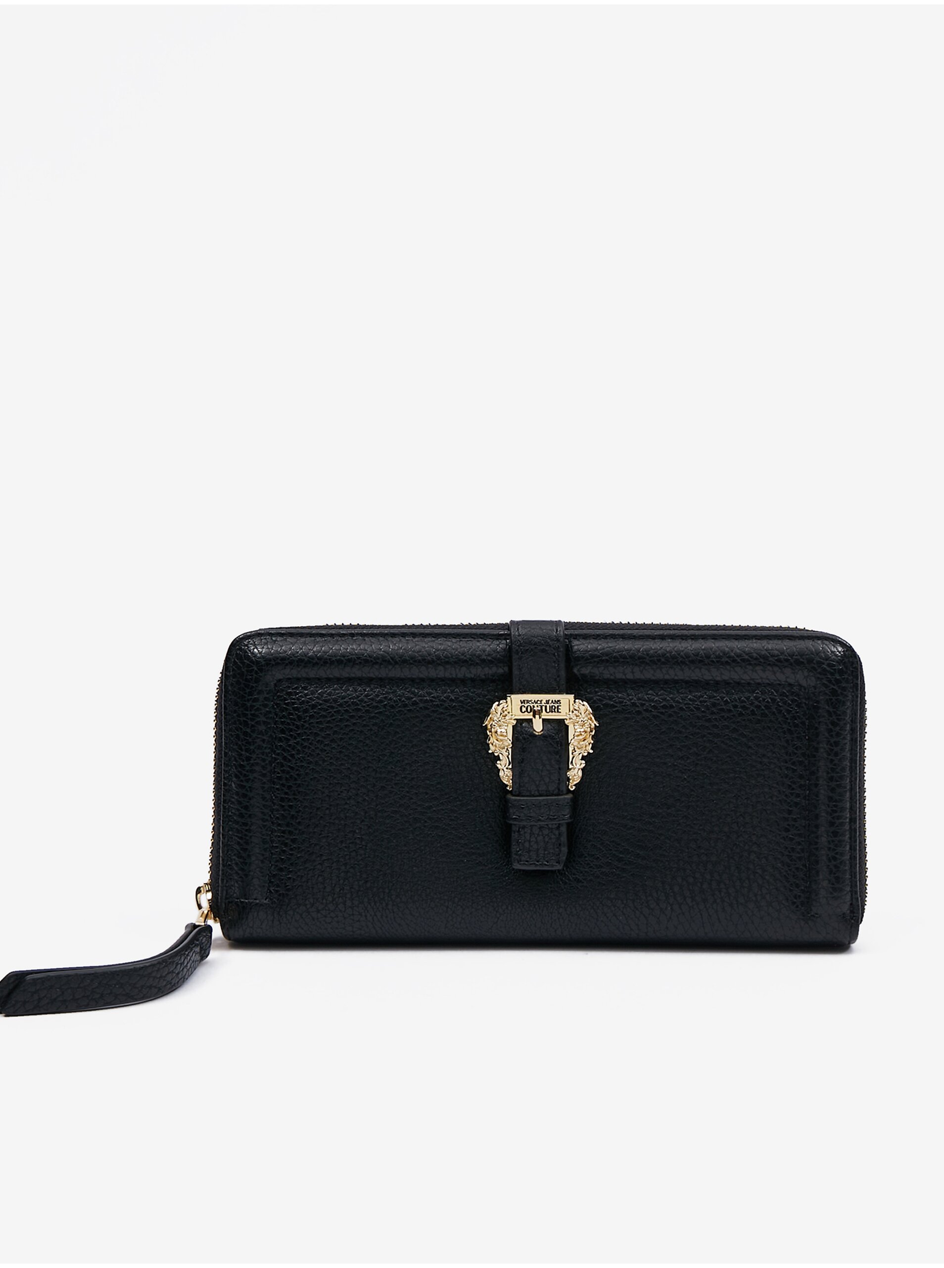 Levně Černá dámská peněženka Versace Jeans Couture