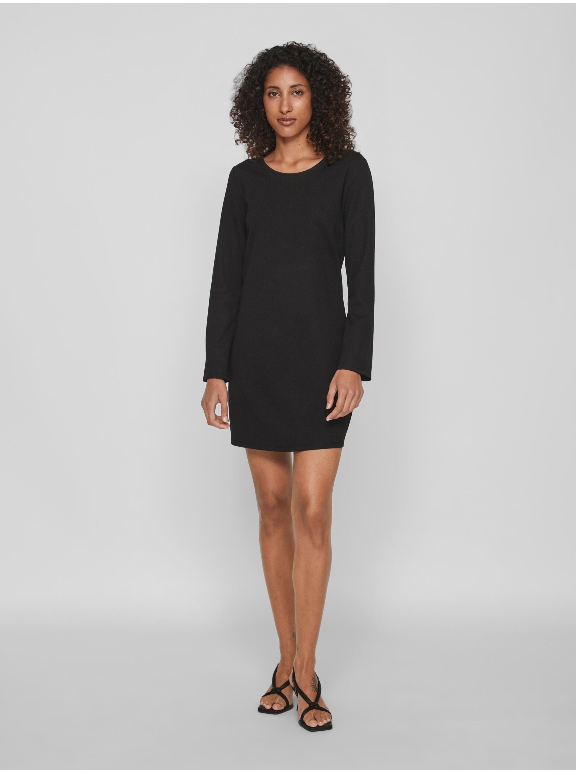 E-shop Čierne dámske šaty VILA Armerone