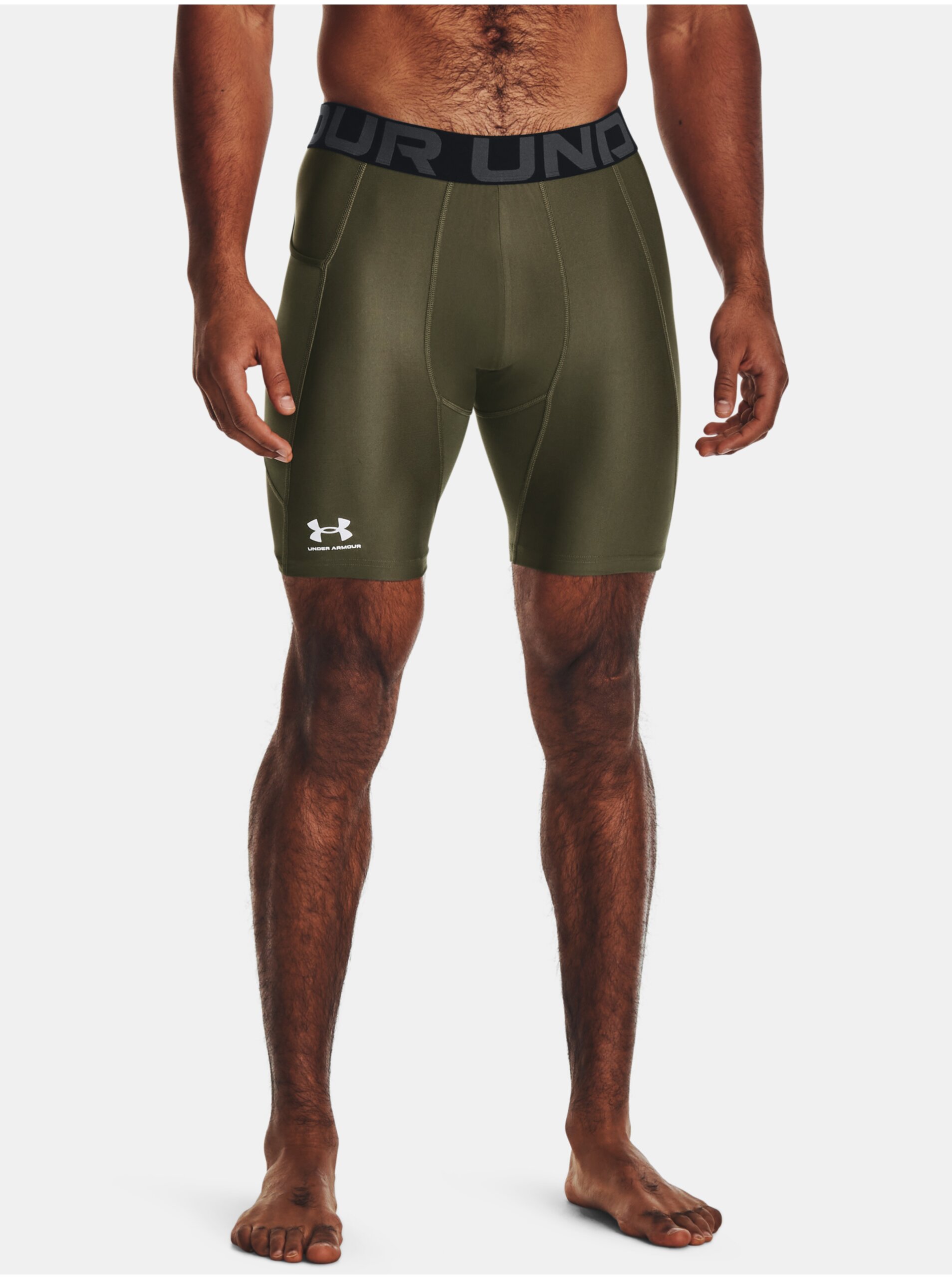 E-shop Zelené pánské sportovní kraťasy Under Armour UA HG Armour Shorts