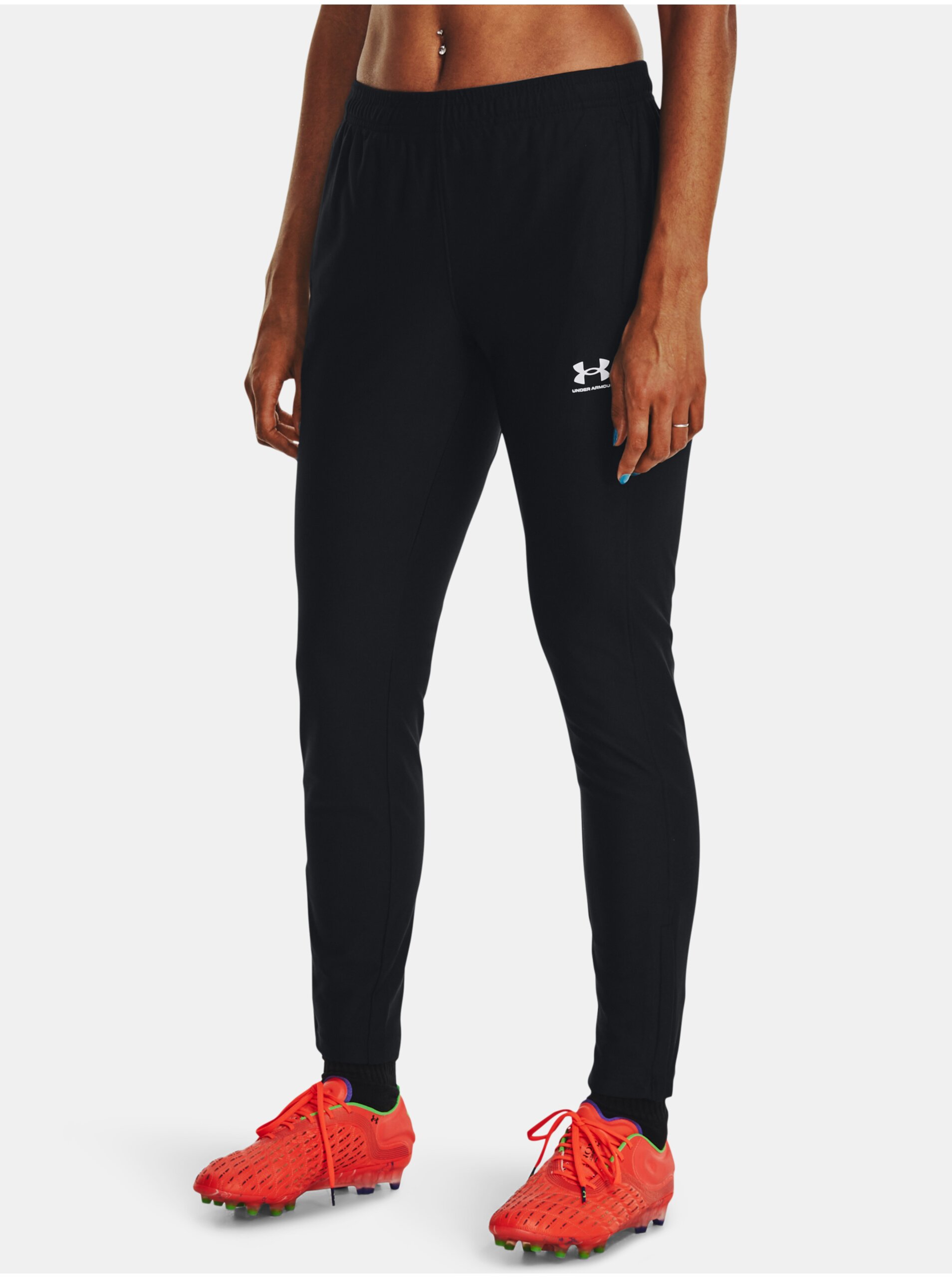 Černé dámské sportovní tepláky Under Armour Pique