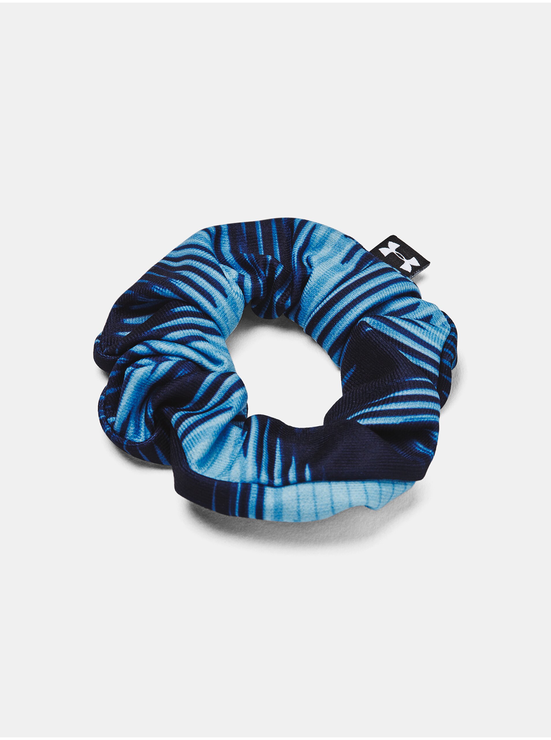 E-shop Modrá vzorovaná gumička do vlasů Under Armour Scrunchie
