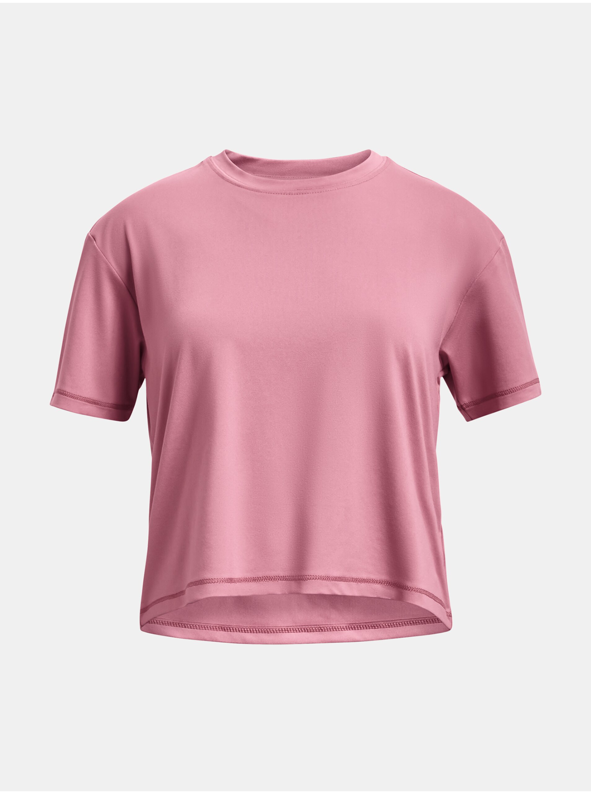 Levně Růžové holčičí sportovní tričko Under Armour Motion