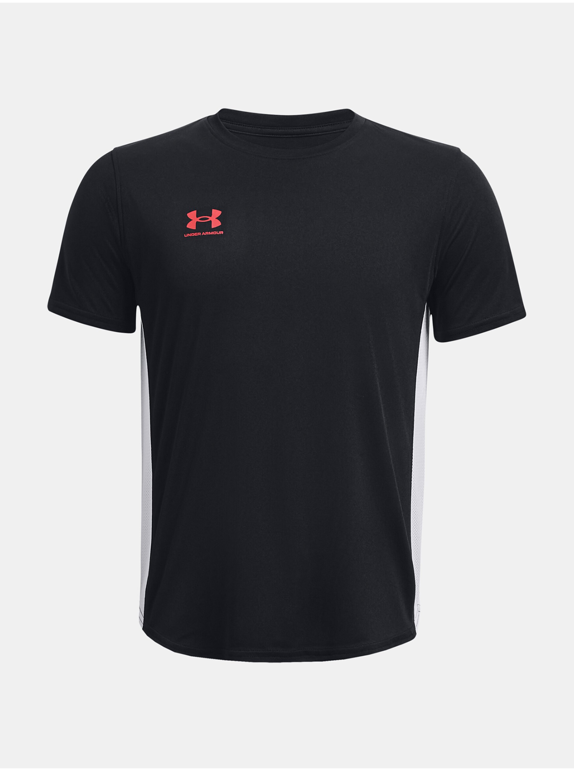 Lacno Čierne chlapčenské športové tričko Under Armour Challenger