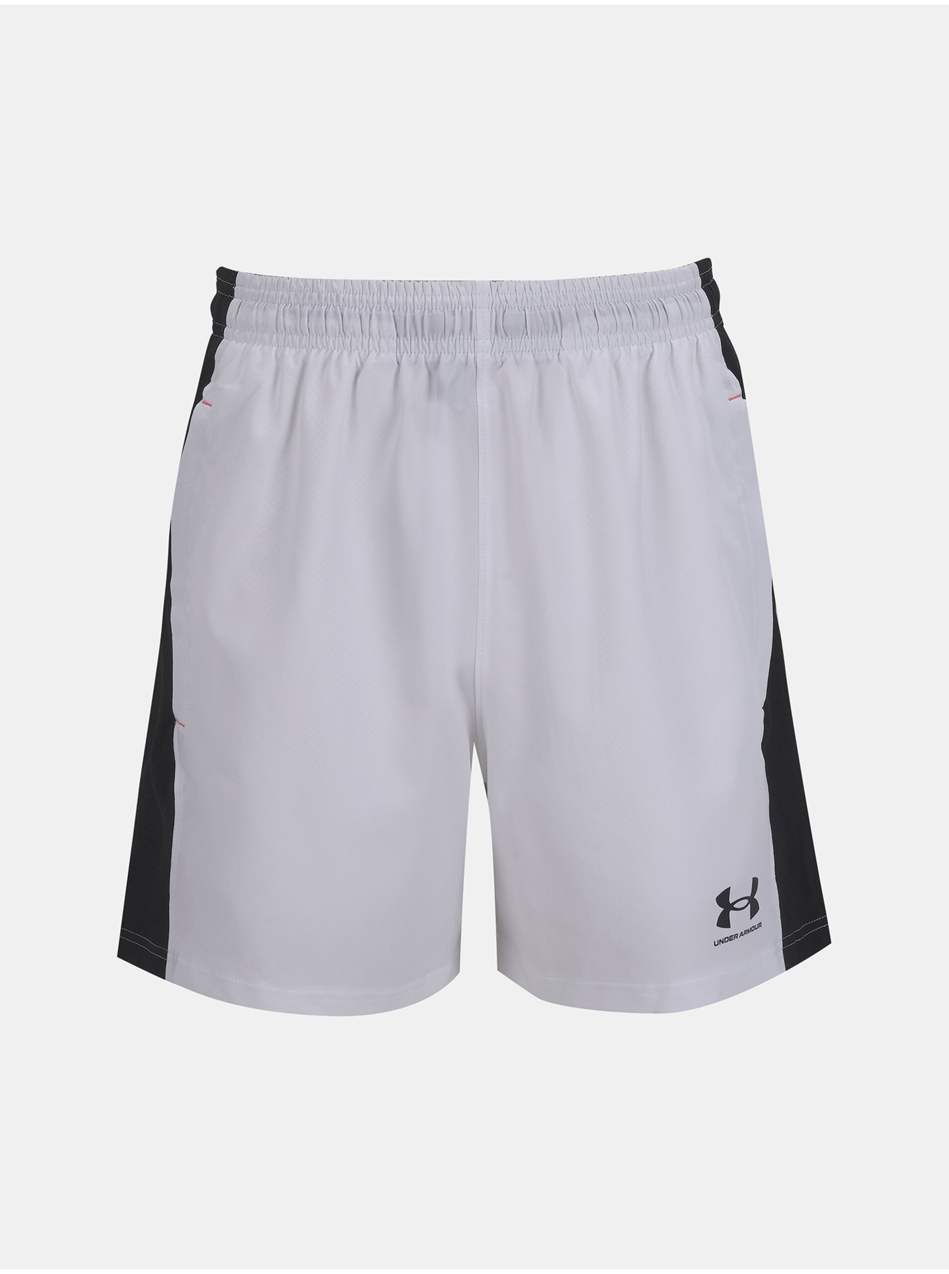 Levně Bílé pánské sportovní kraťasy Under Armour Pro Woven