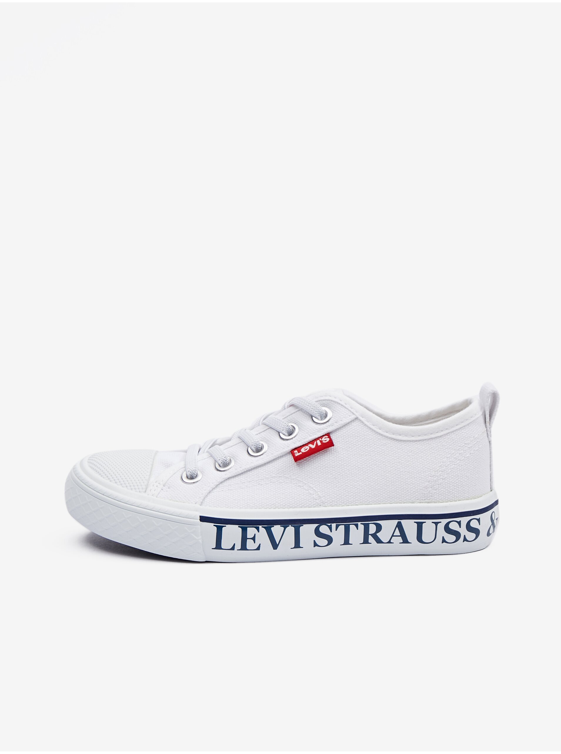 E-shop Biele dievčenskú tenisky Levi's® Maui Strauss