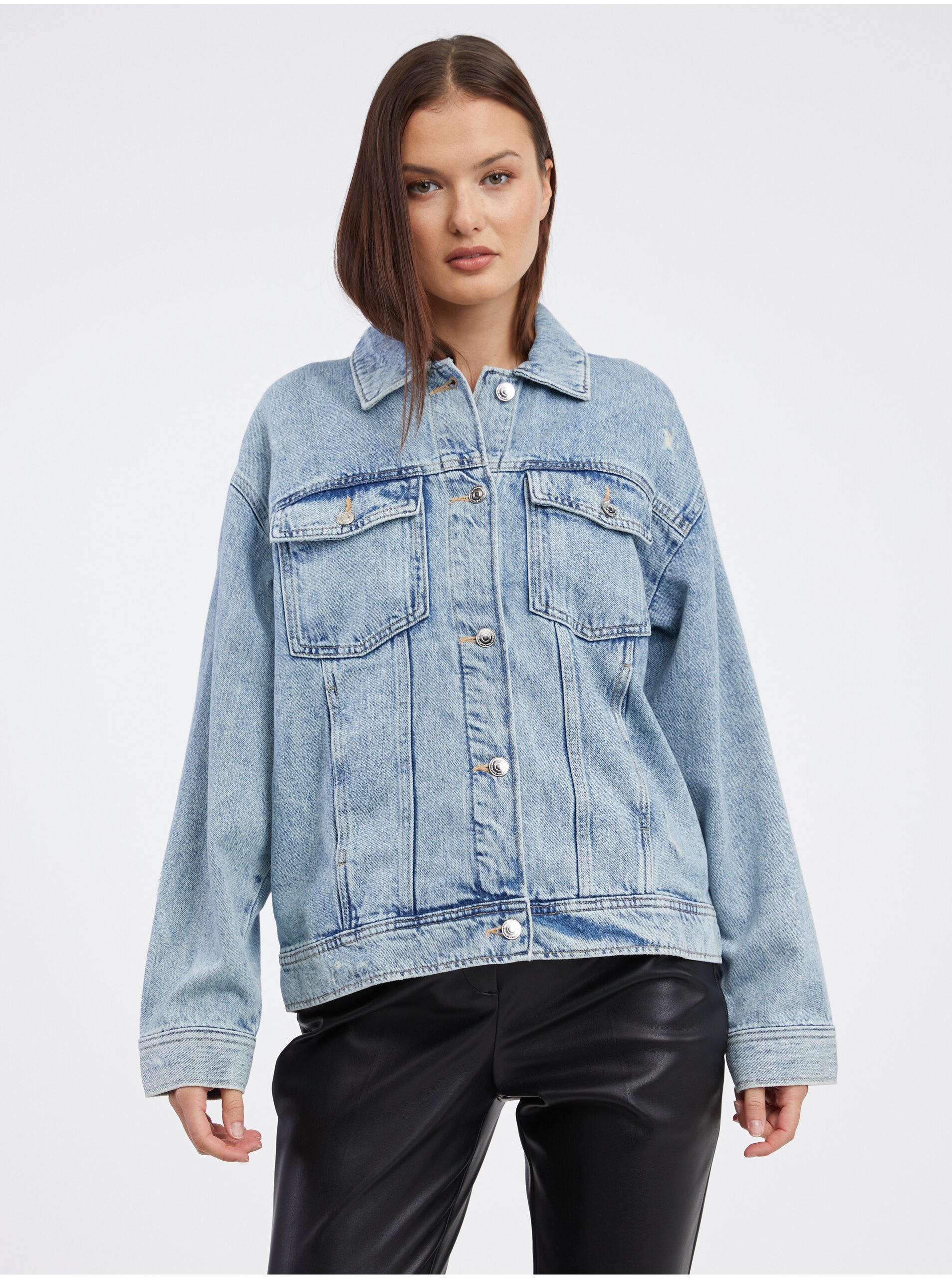 E-shop Modrá dámská džínová bunda Tom Tailor Denim