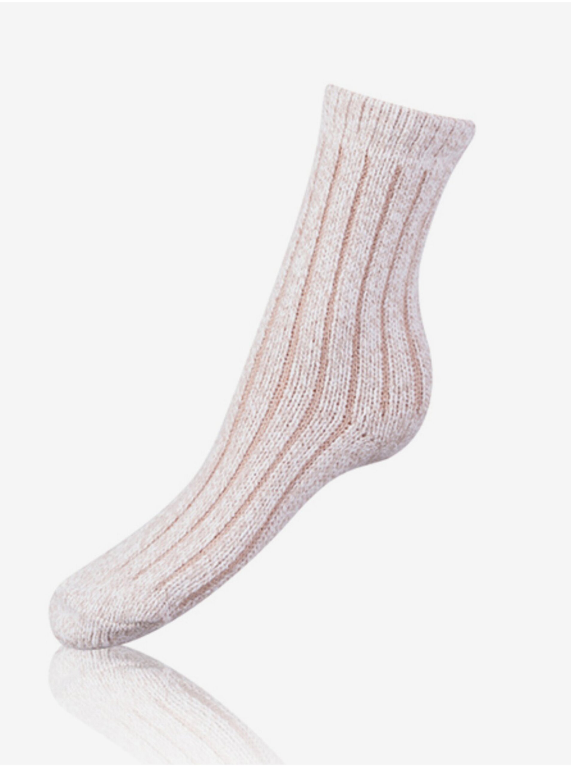 E-shop Béžové dámské ponožky Bellinda SUPER SOFT SOCKS