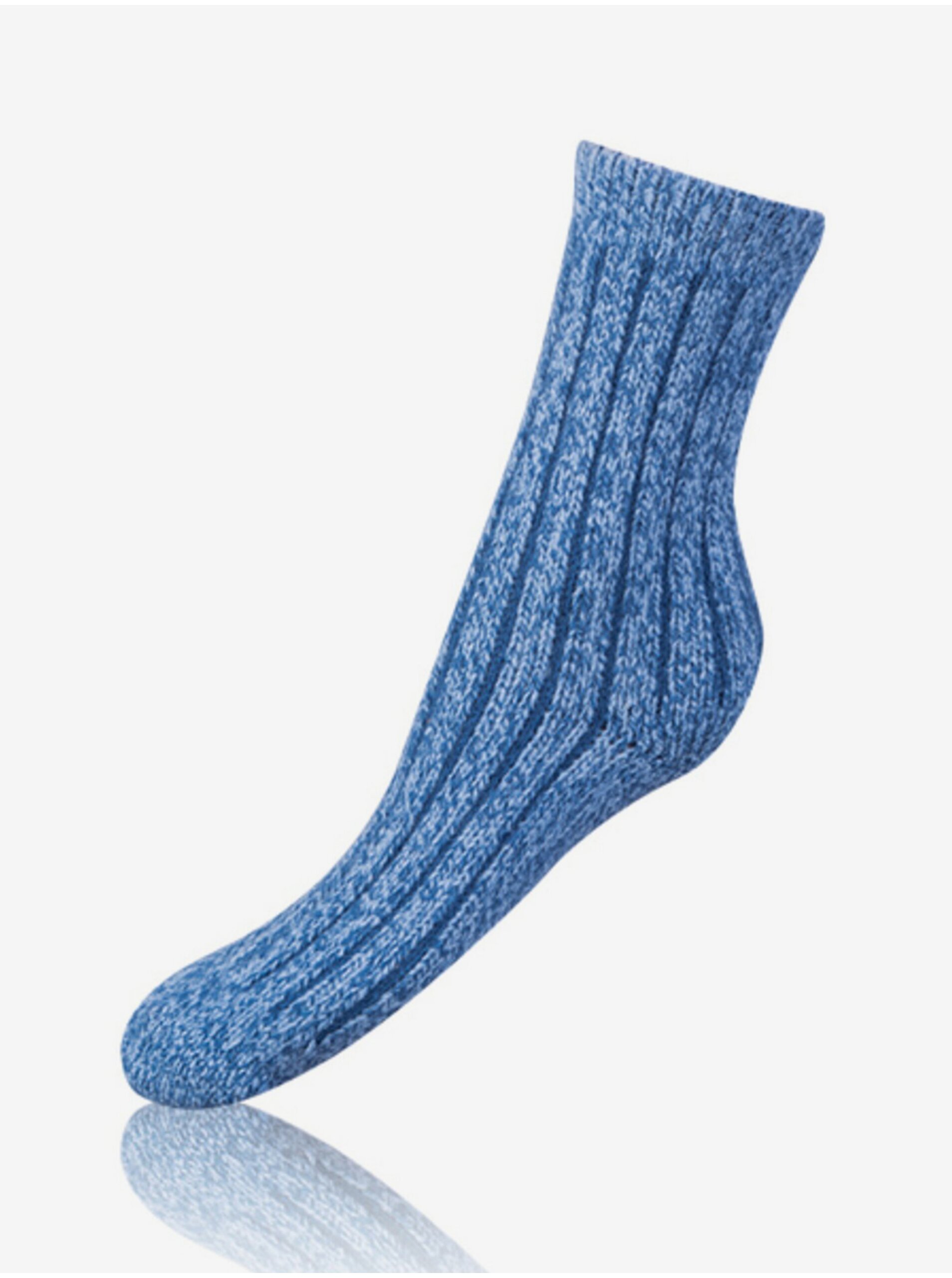 E-shop Modré dámské ponožky Bellinda SUPER SOFT SOCKS