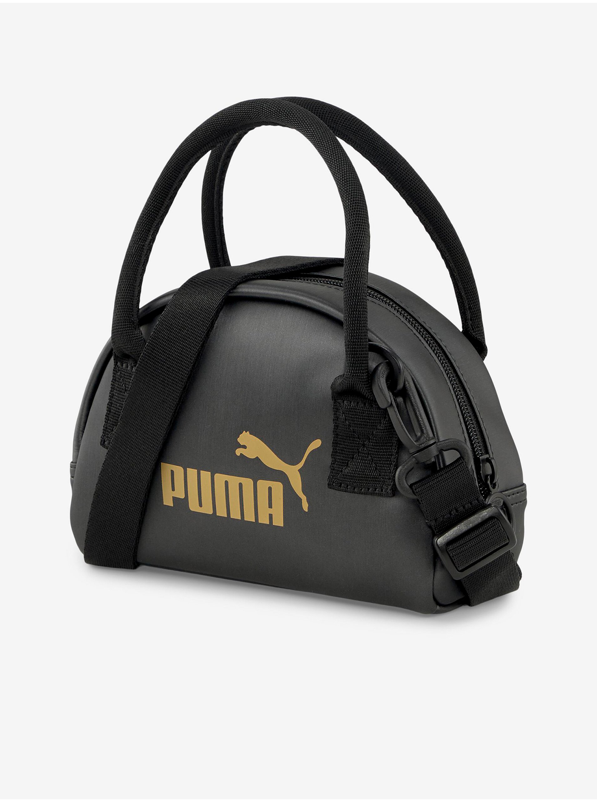 Lacno Čierna dámska crossbody kabelka Puma Core Up