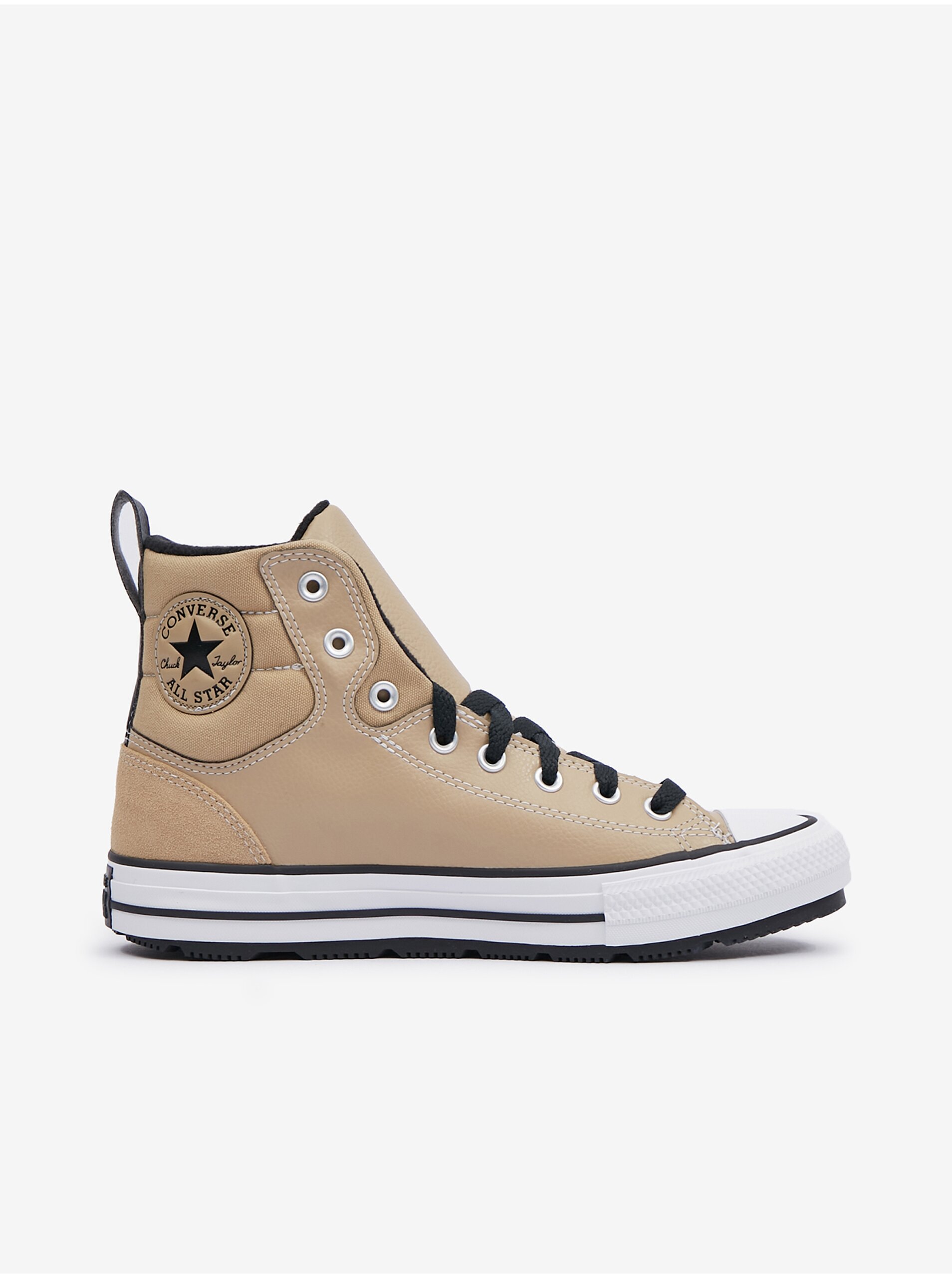 Levně Béžové kotníkové tenisky Converse All Star Berkshire