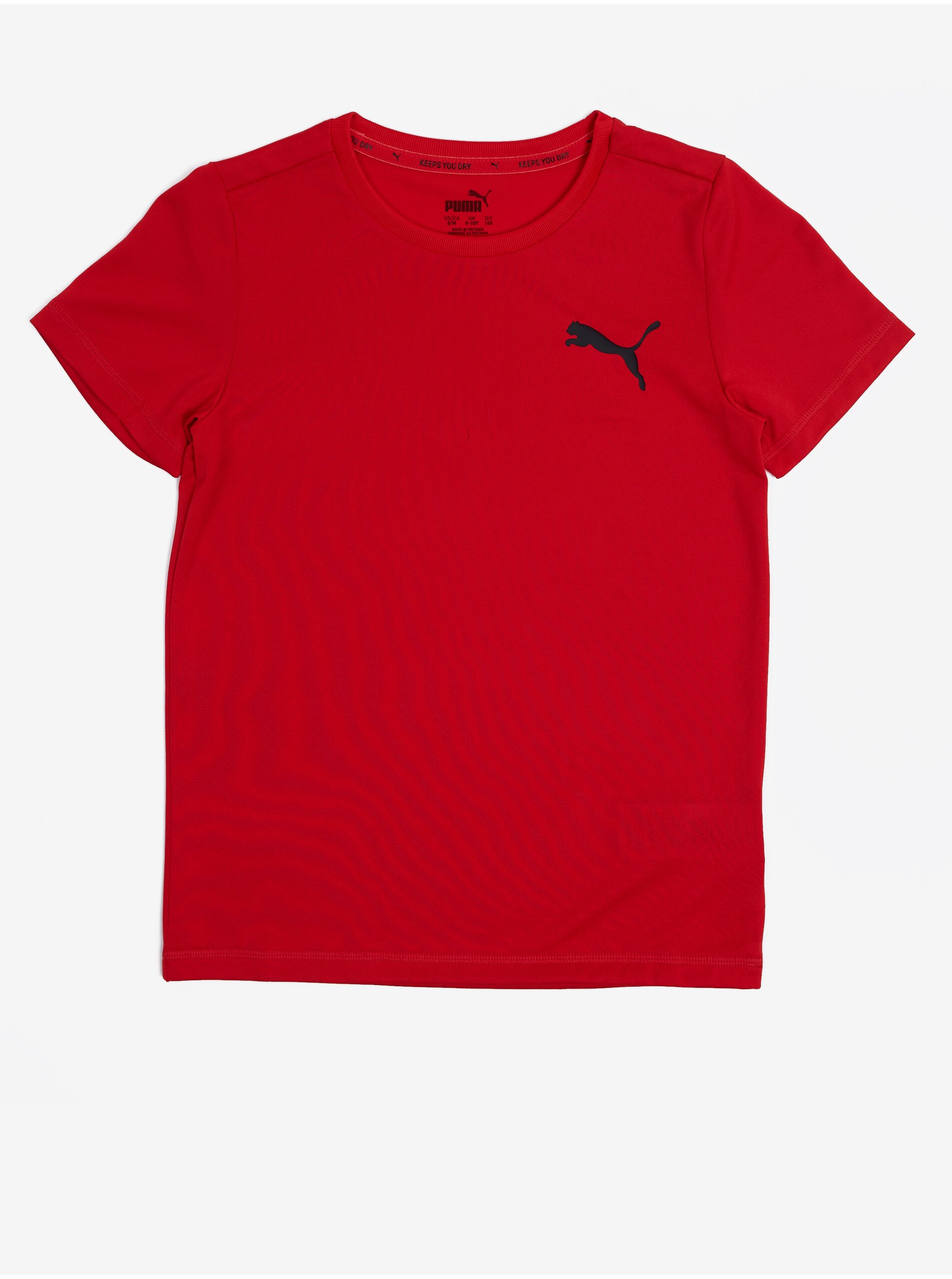 Lacno Červené chlapčenské tričko Puma Active