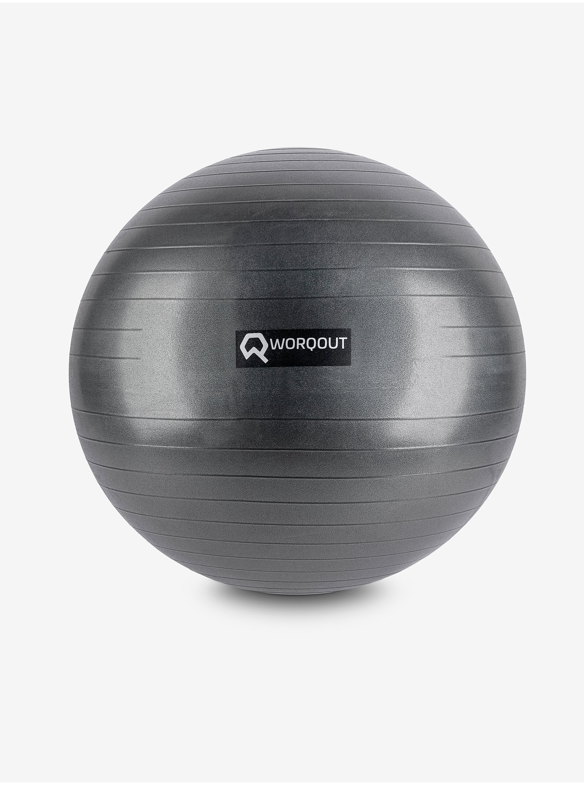 E-shop Čierna gymnastická lopta 85 cm Worqout Gym Ball