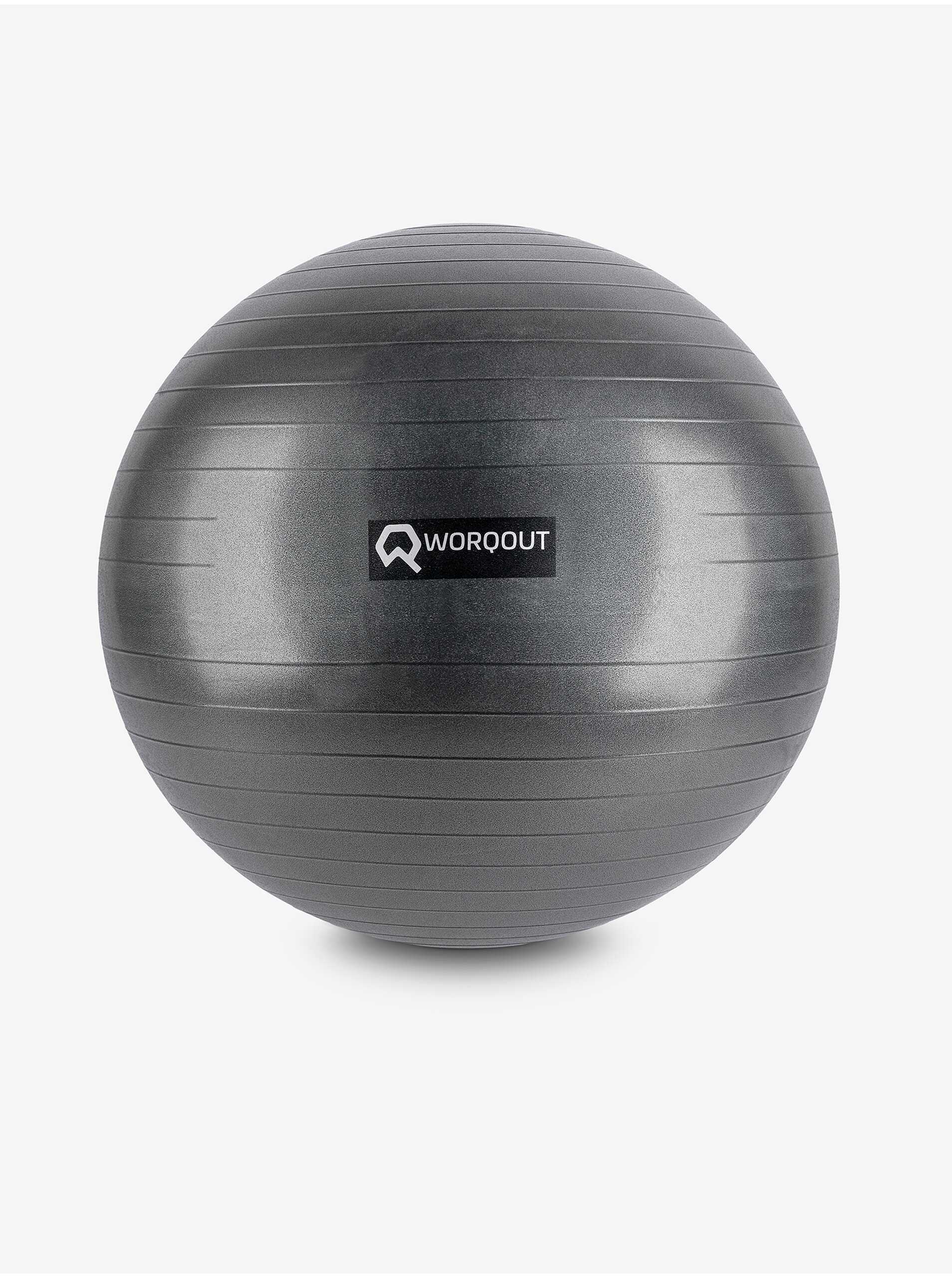 Levně Černý gymnastický míč 65 cm Worqout Gym Ball