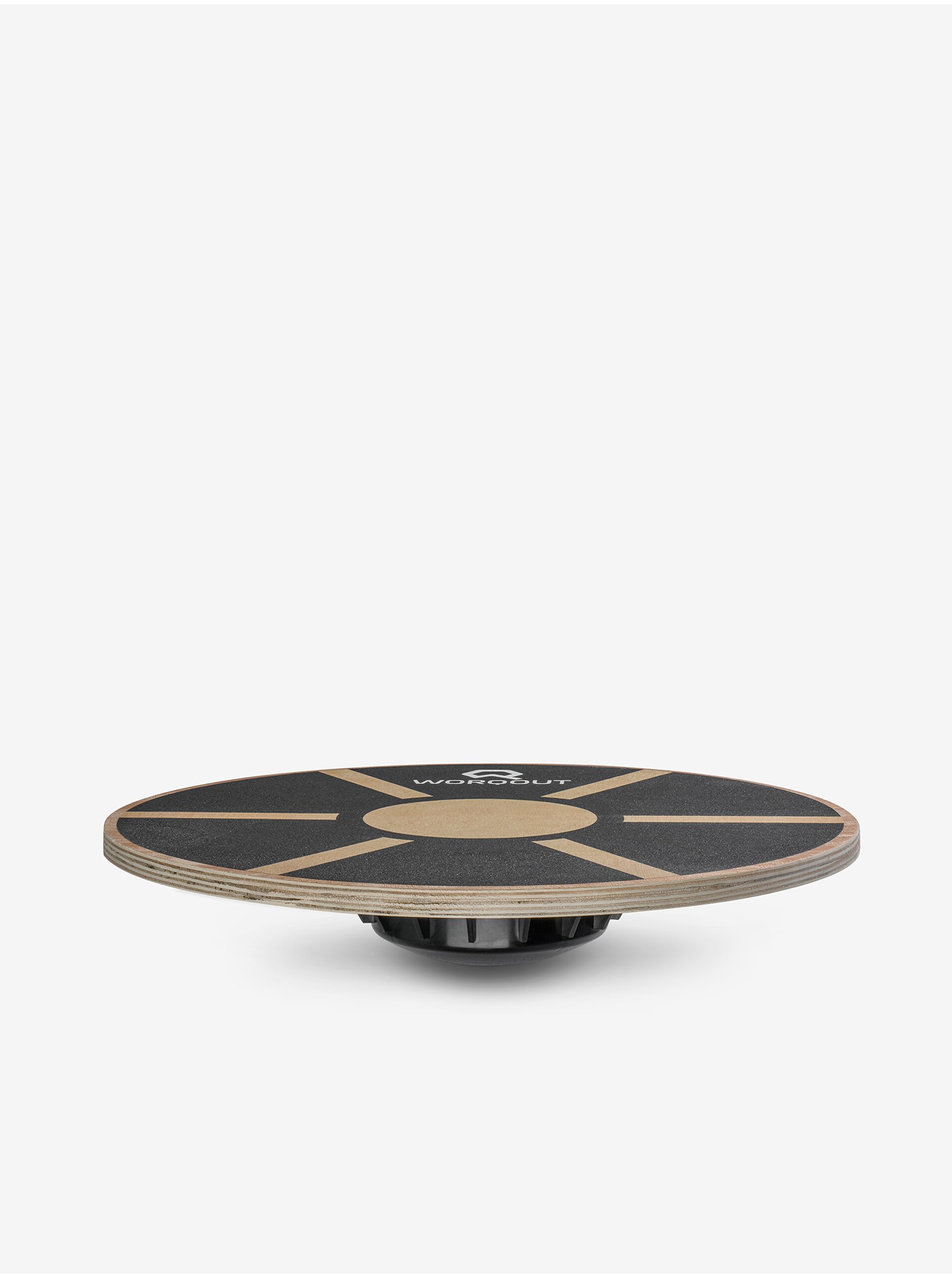 Lacno Čierna balančná doska Worqout Balance Board