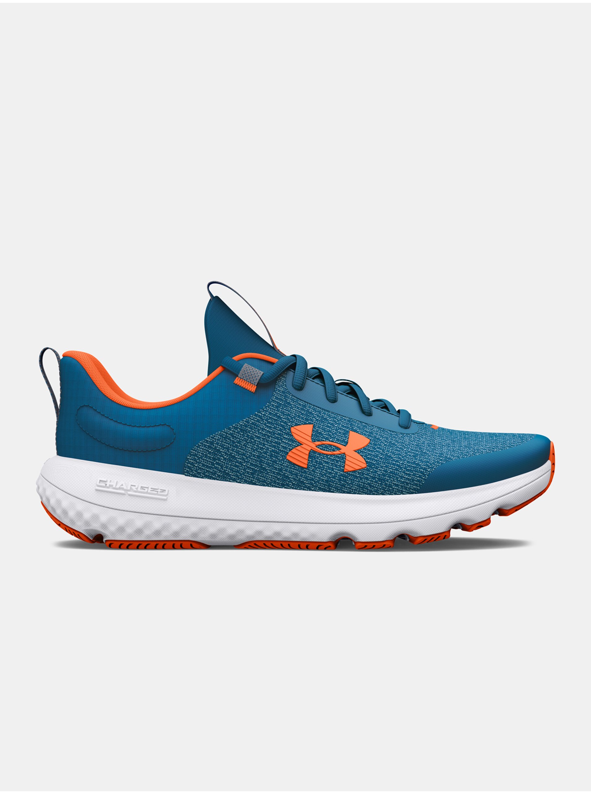 Levně Modré tenisky Under Armour UA BGS Charged Revitalize