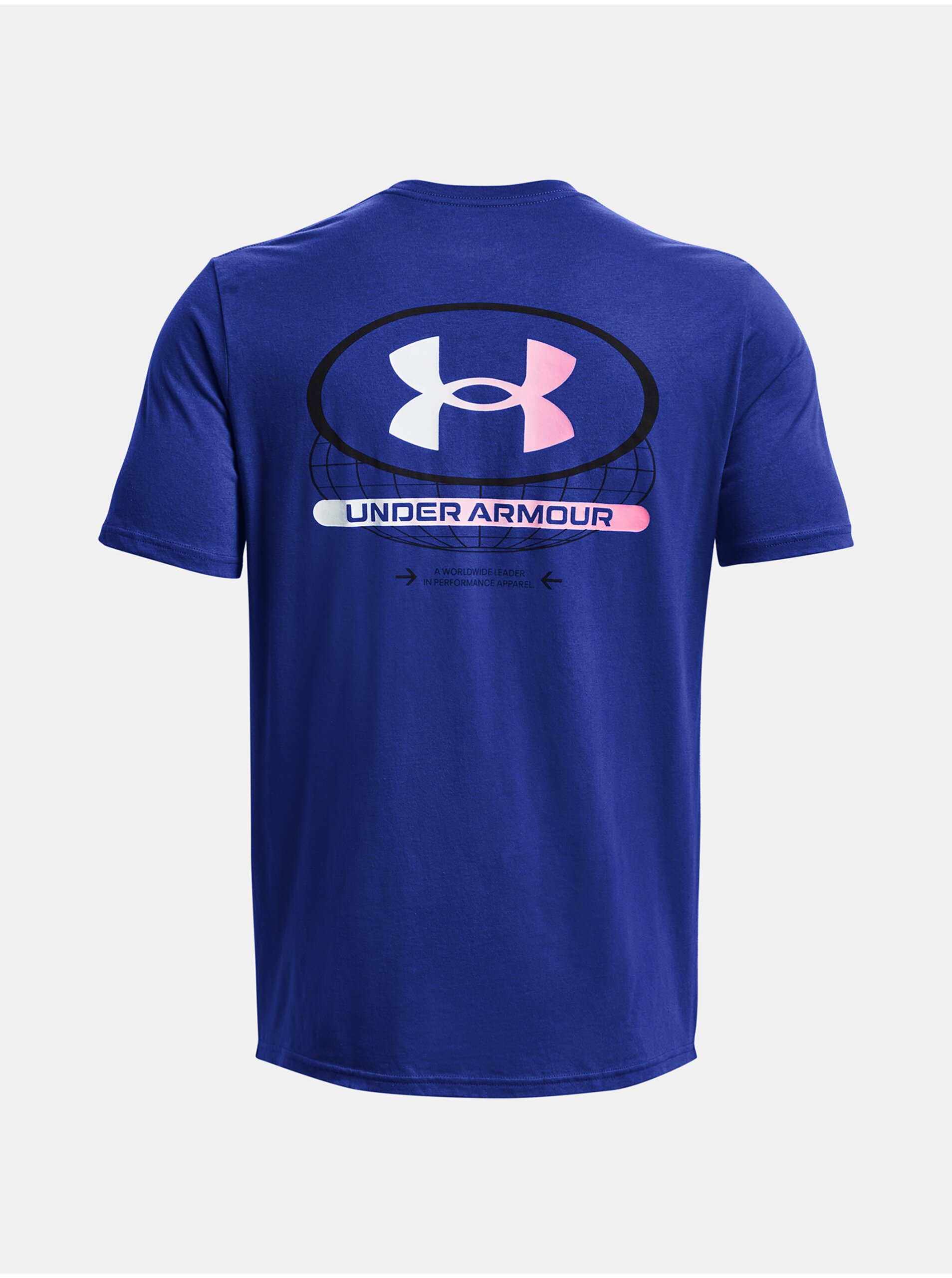 Modré tričko Under Armour UA GLOBAL LOCKERTAG SS