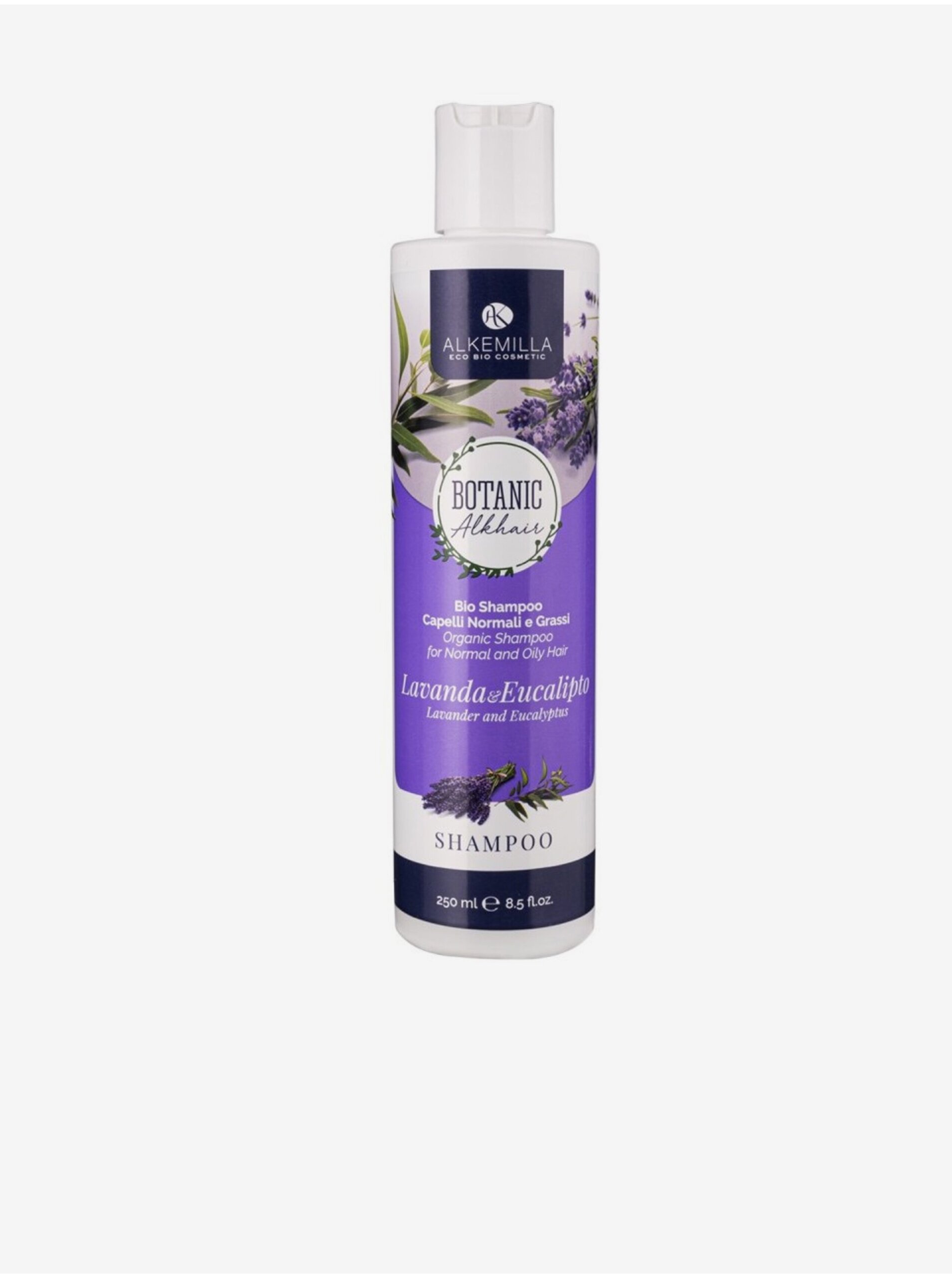 Levně Přírodní šampón na mastné vlasy s lupy Alkemilla Eco Bio Cosmetics (250 ml)
