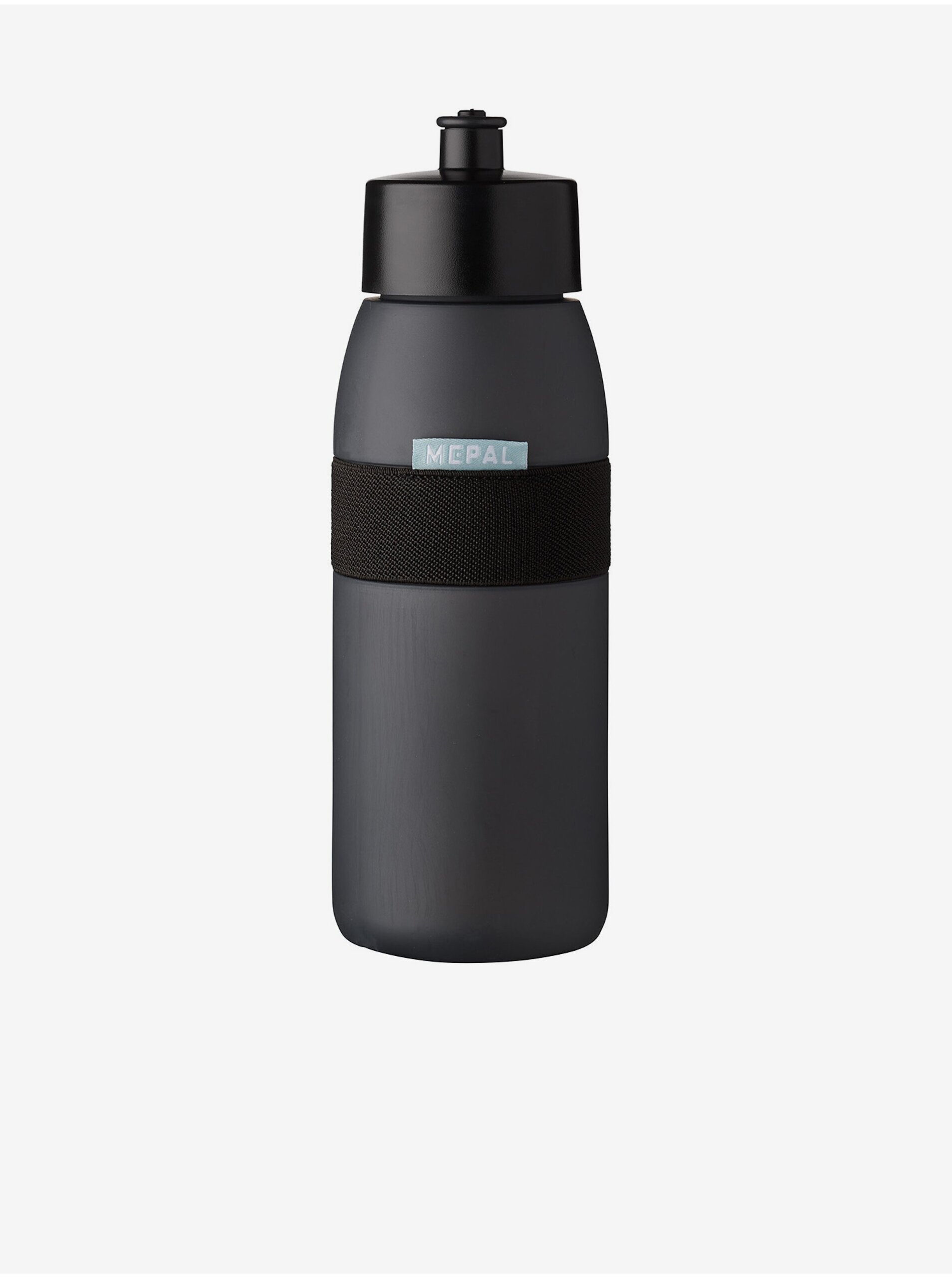 Levně Černá sportovní lahev Mepal Ellipse 500 ml