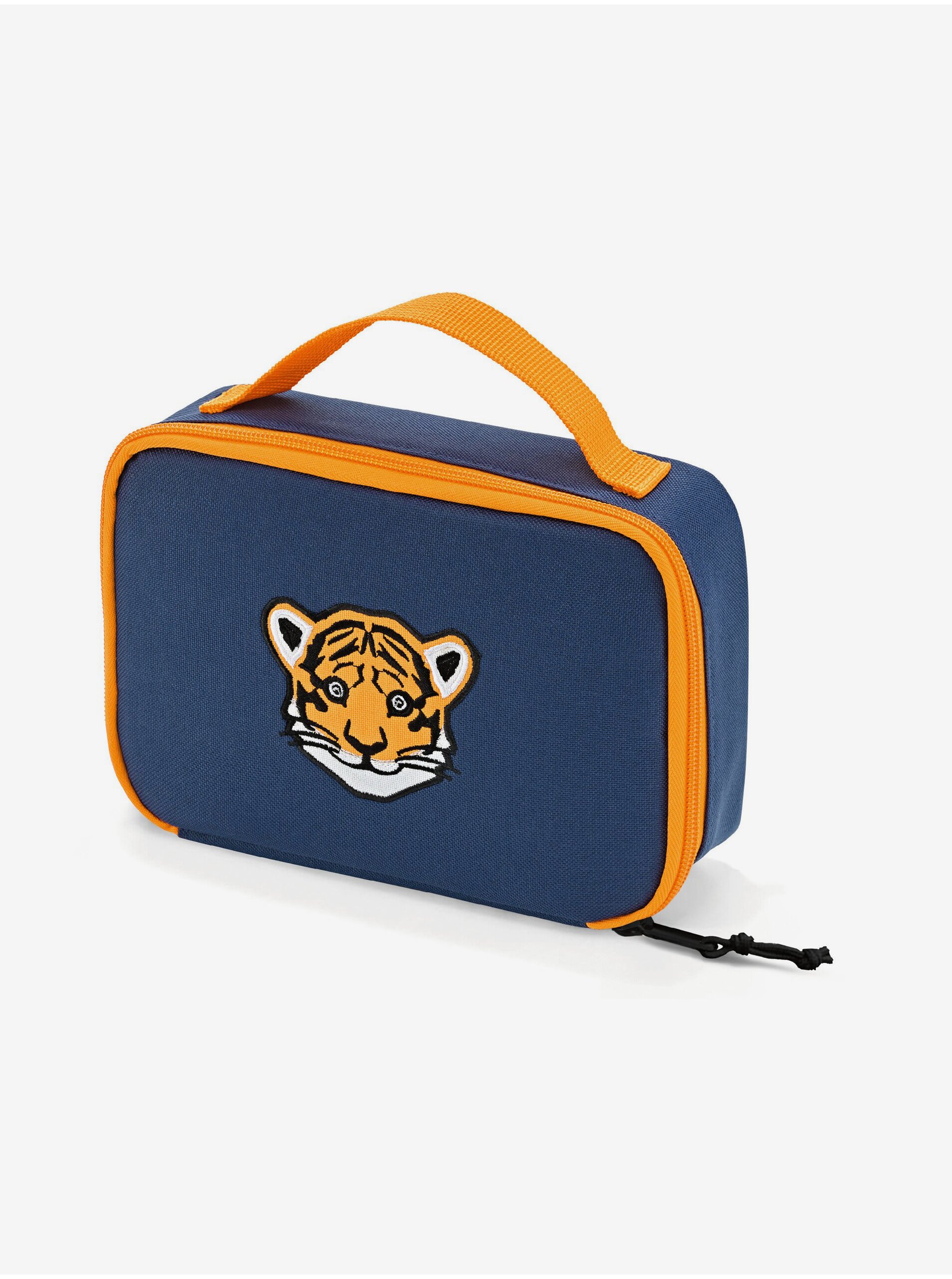 Lacno Oranžovo-modrý detský termo desiatový box Reisenthel Tiger
