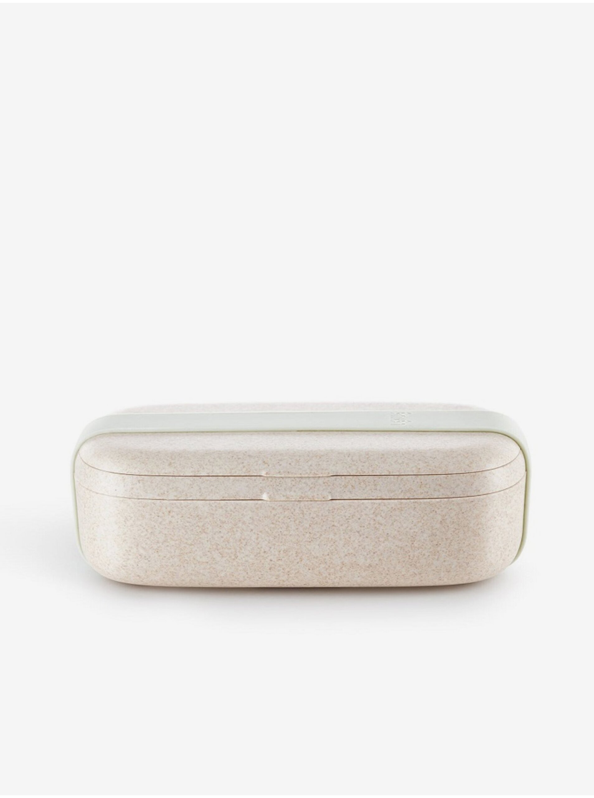 Levně Krémový svačinový box Lékué Single LunchBox To Go Organic (500 ml)