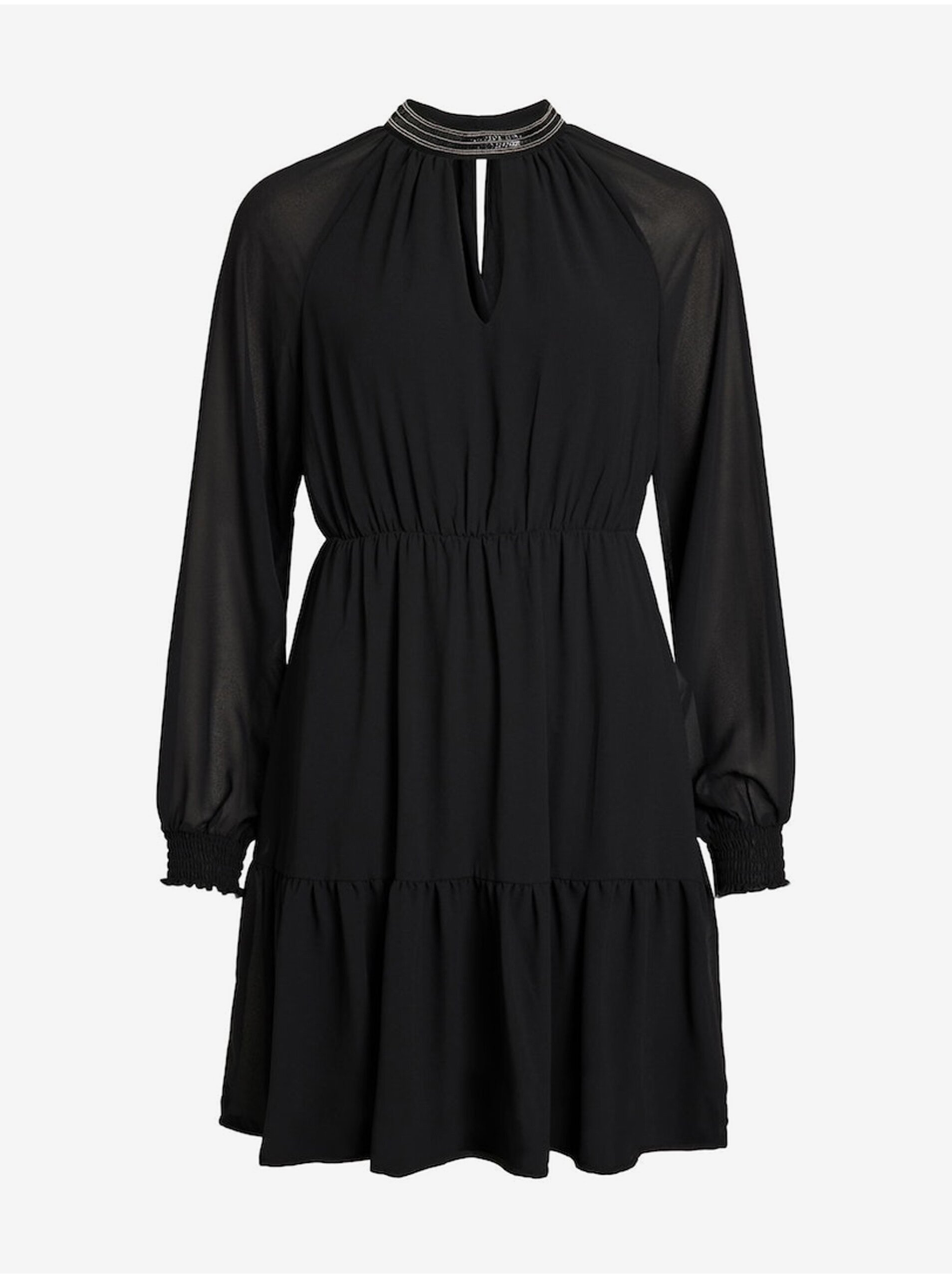E-shop Černé dámské šaty VILA Vianlis