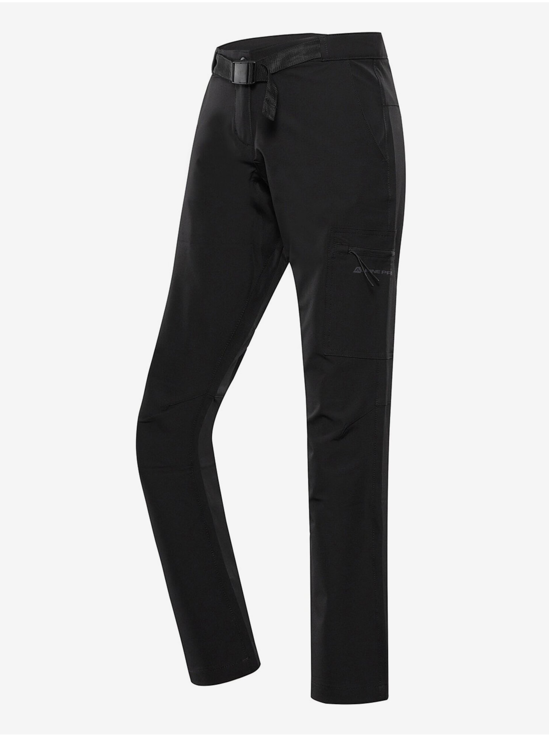 E-shop Čierne dámske outdoorové nohavice ALPINE PRO Corba