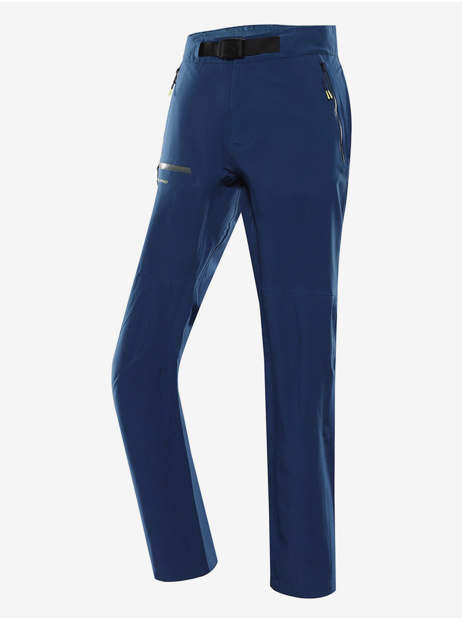 Levně Modré pánské outdoorové kalhoty ALPINE PRO Zoner