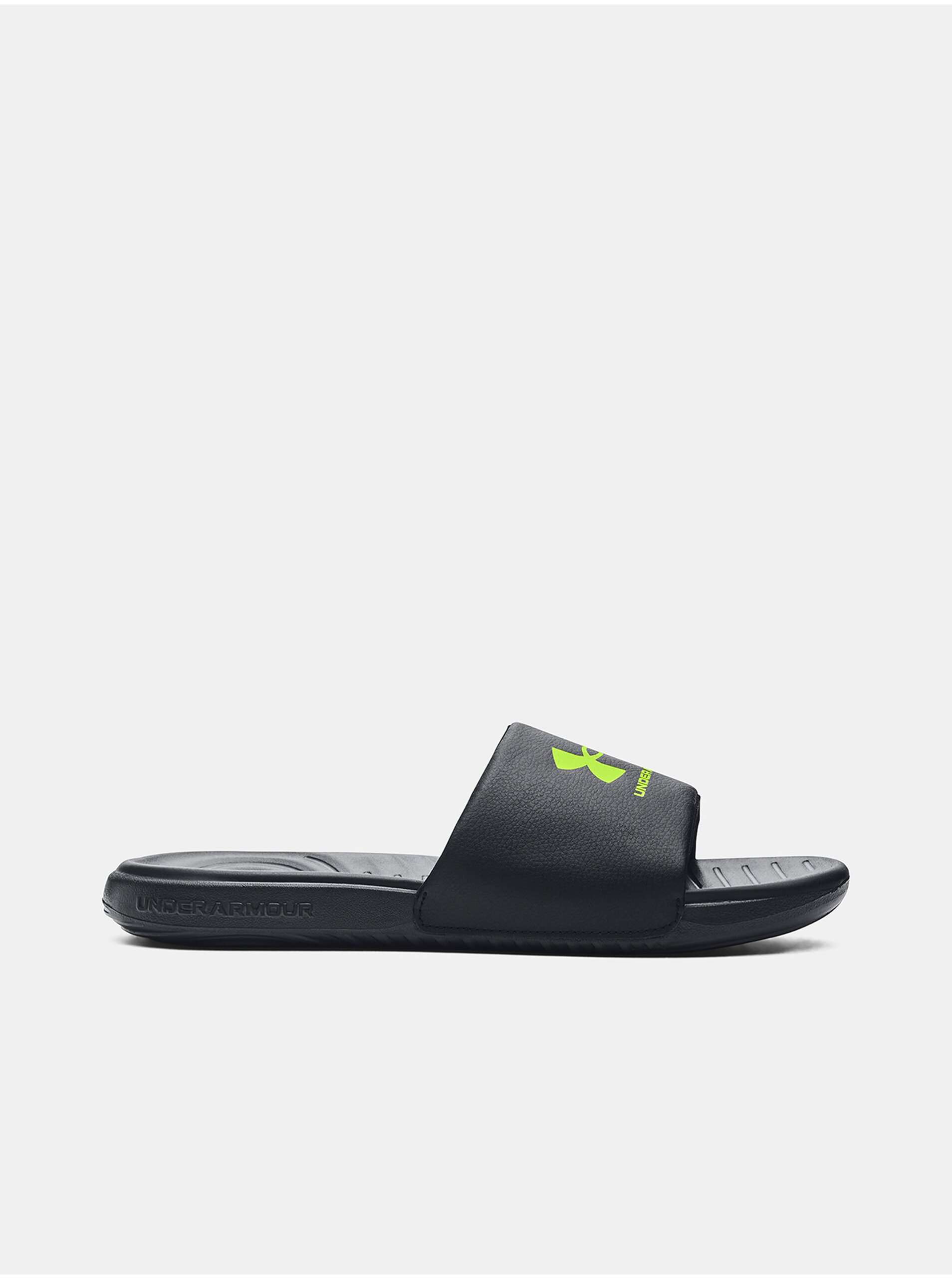 E-shop Sandále, papuče pre mužov Under Armour - čierna