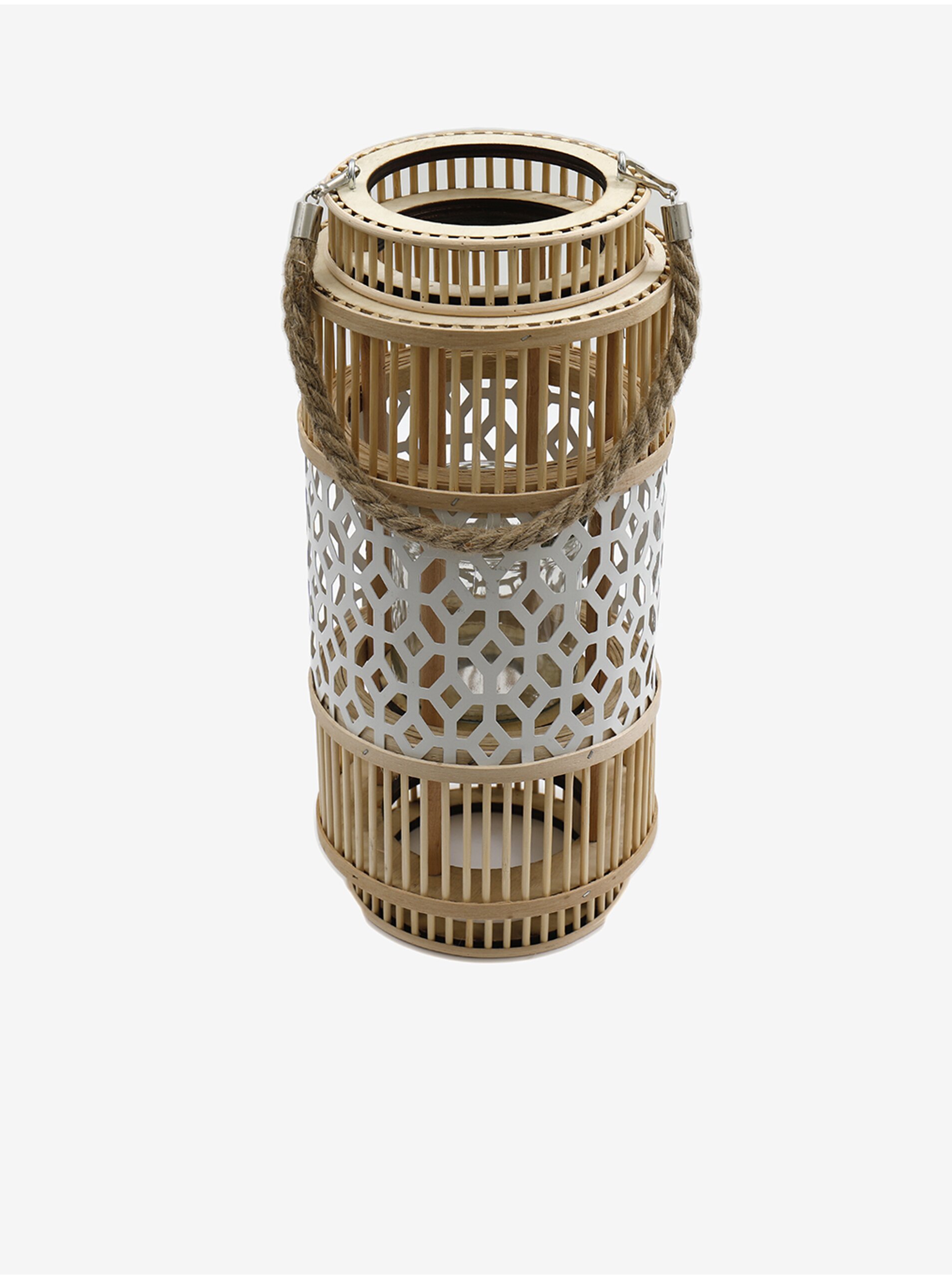 Lacno Závesný bambusový lampáš 39cm SIFCON