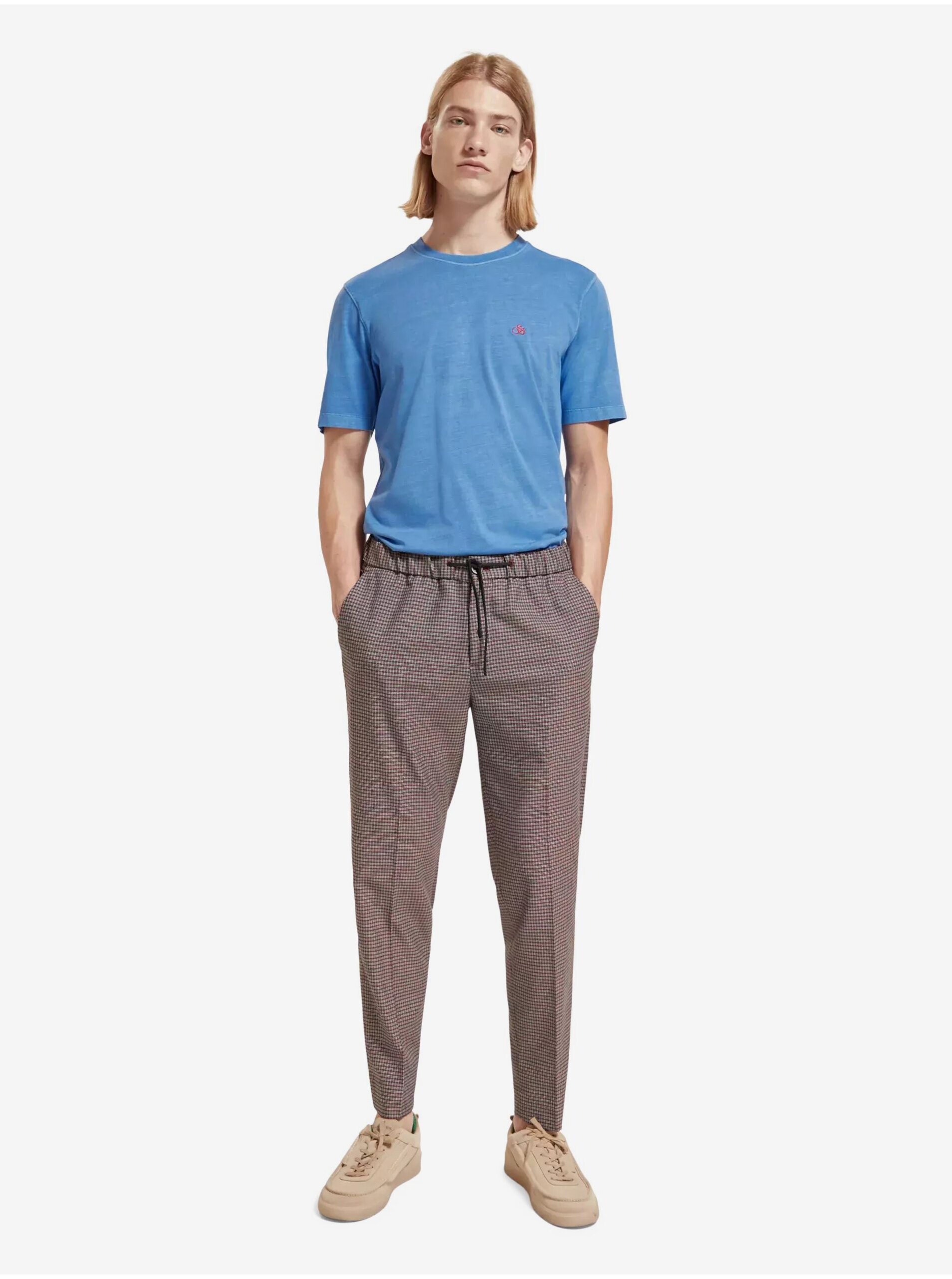 Modré pánské tričko Scotch & Soda