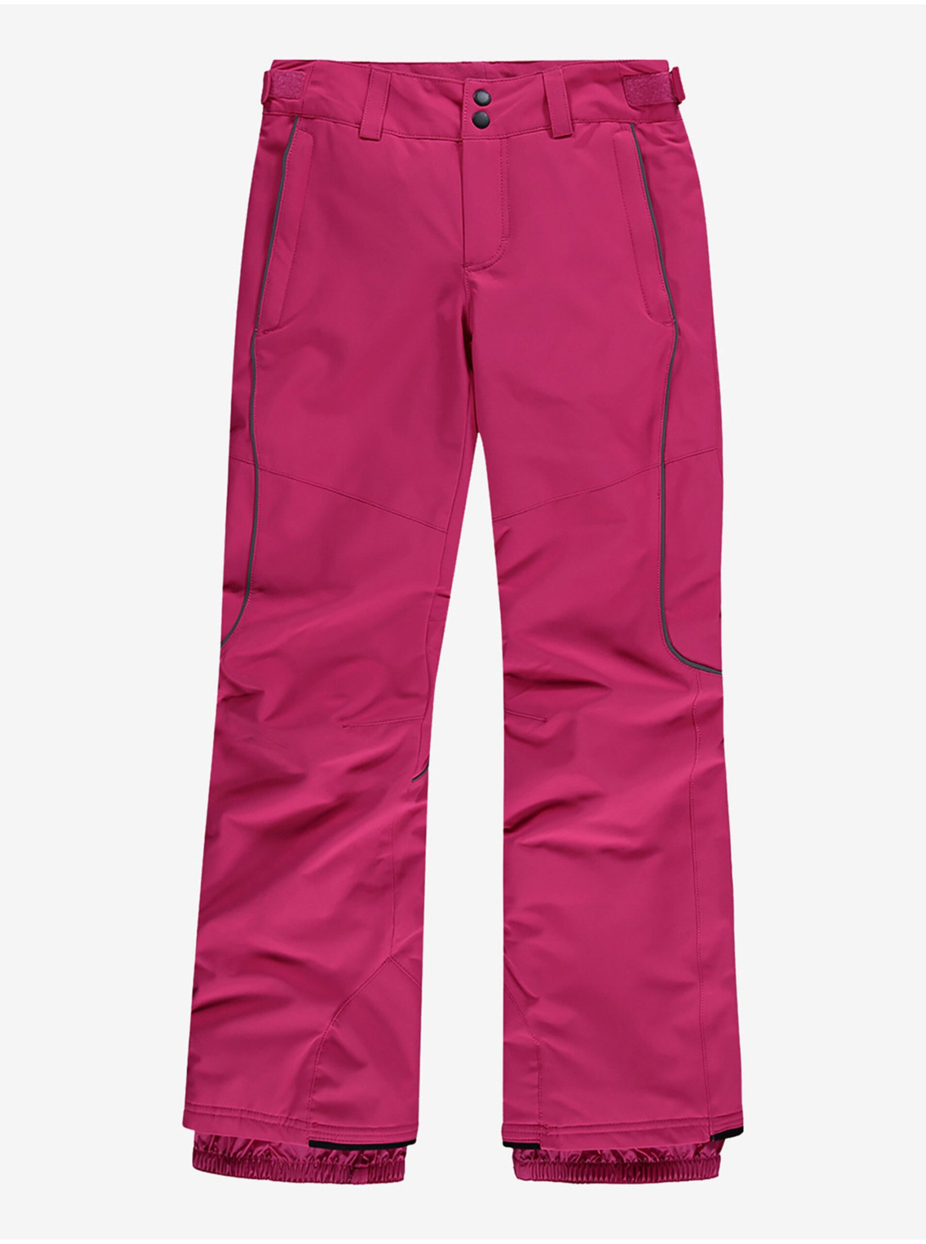 Lacno Ružové dievčenské lyžiarske/snowboardové nohavice O'Neill Charm