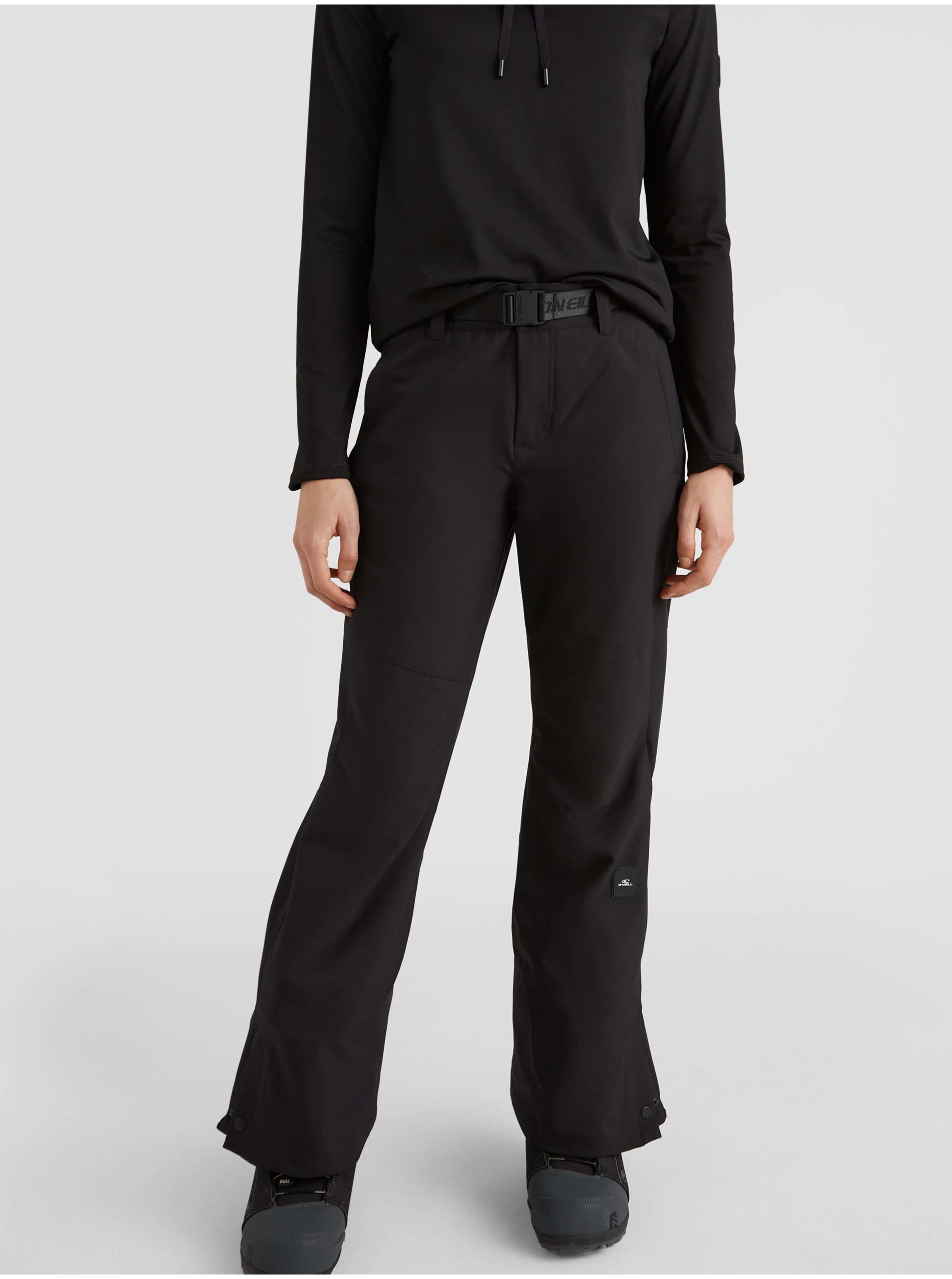 E-shop Čierne dámske zimné športové nohavice O'Neill Star