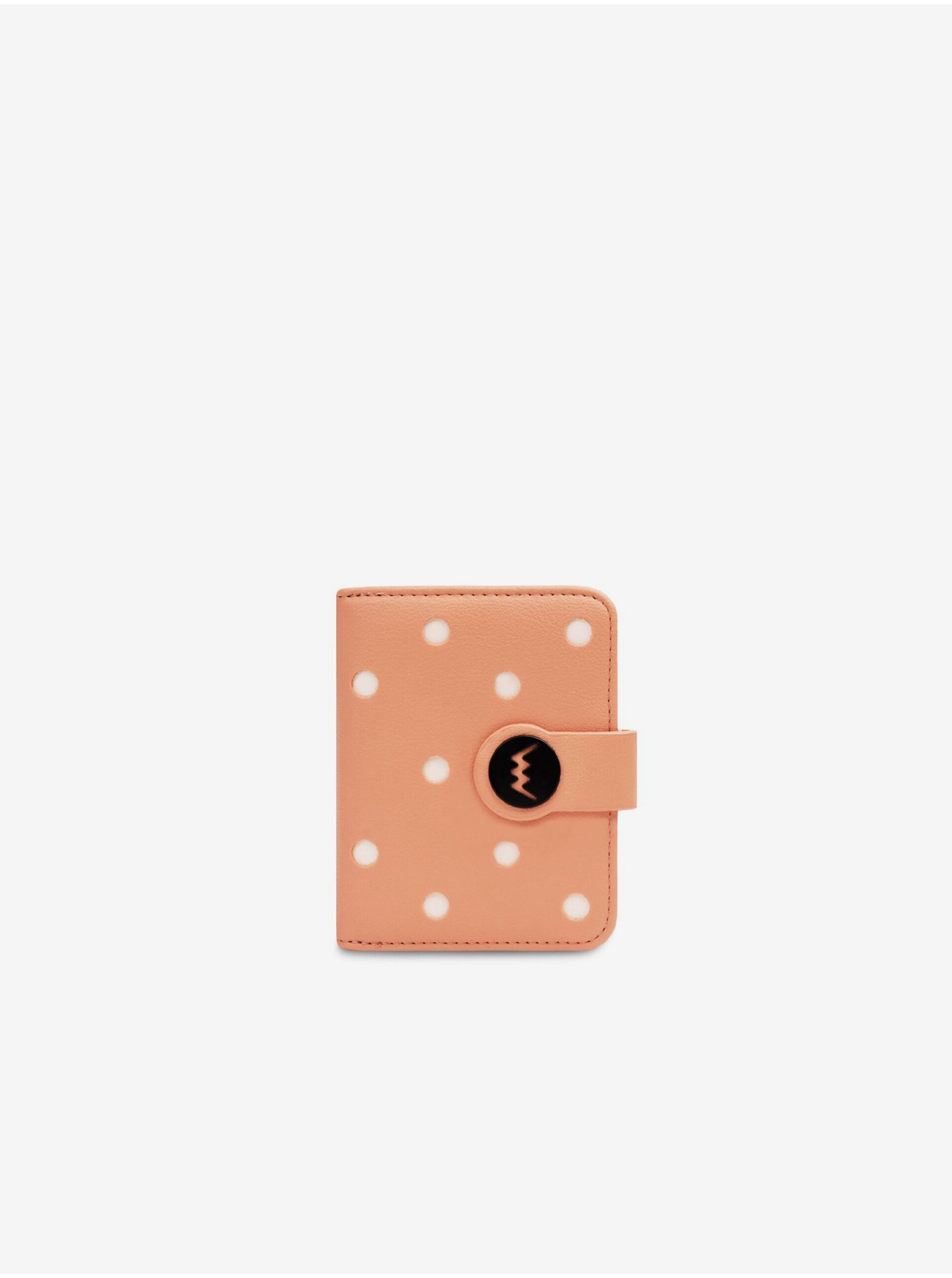 E-shop Marhuľová dámska bodkovaná peňaženka Vuch Pippa Apricot