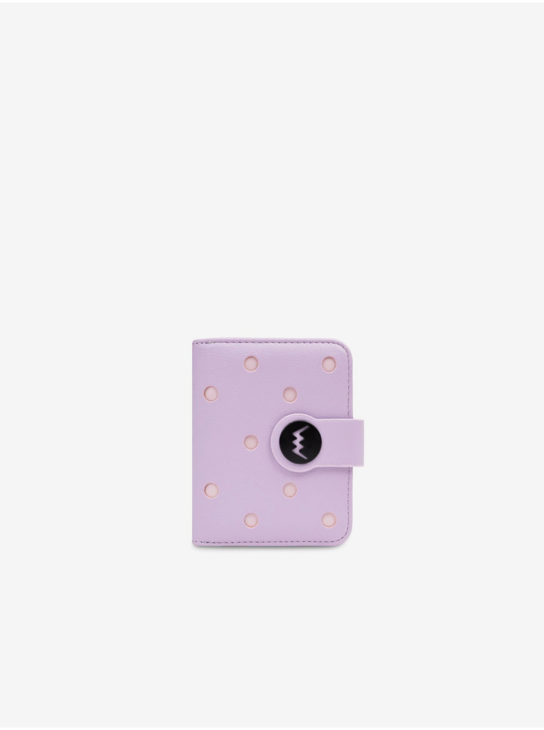 Levně Světle fialová dámská puntíkovaná peněženka Vuch Pippa Violet