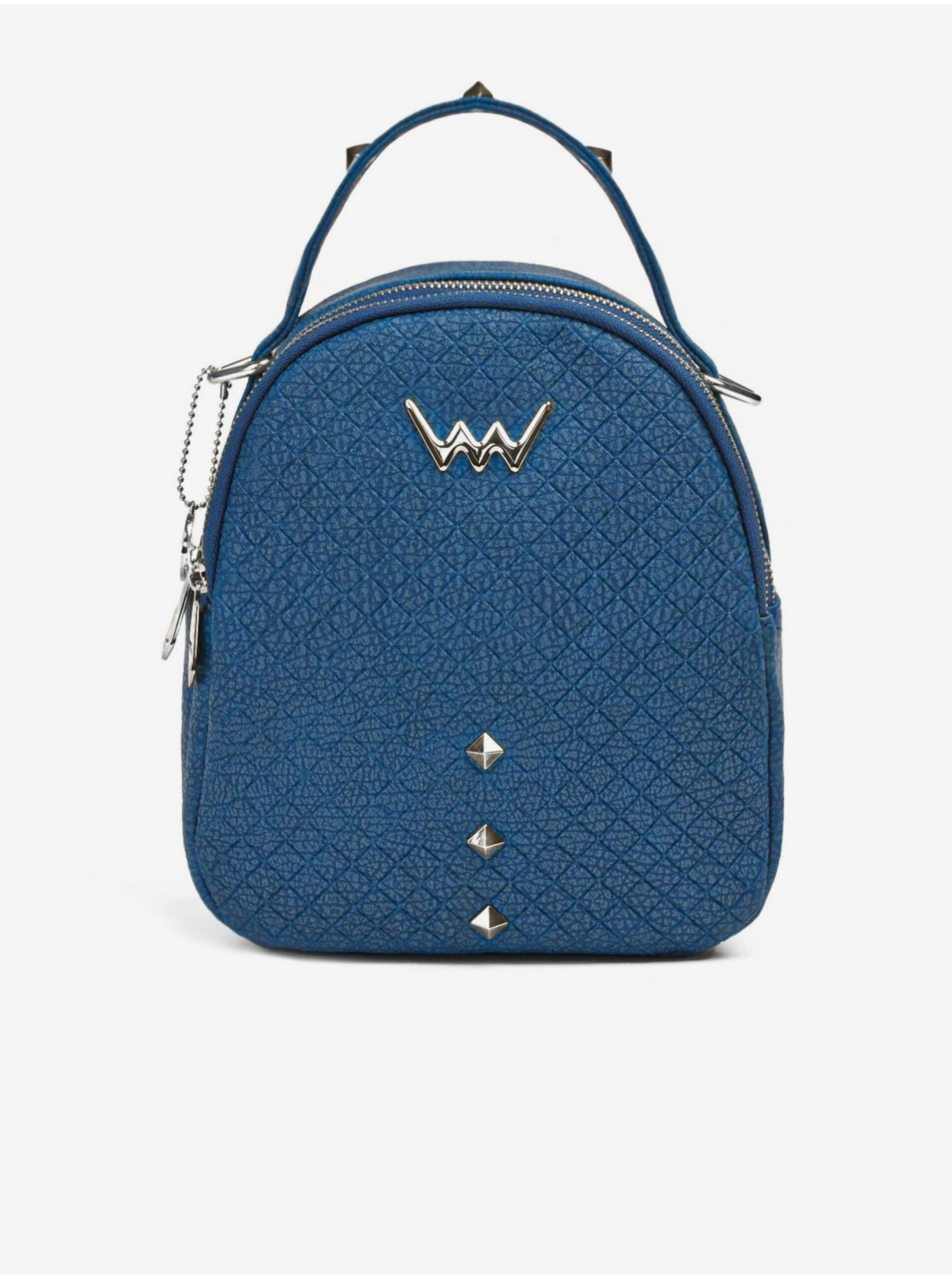Levně Modrý dámský batoh Vuch Cloren Diamond Blue